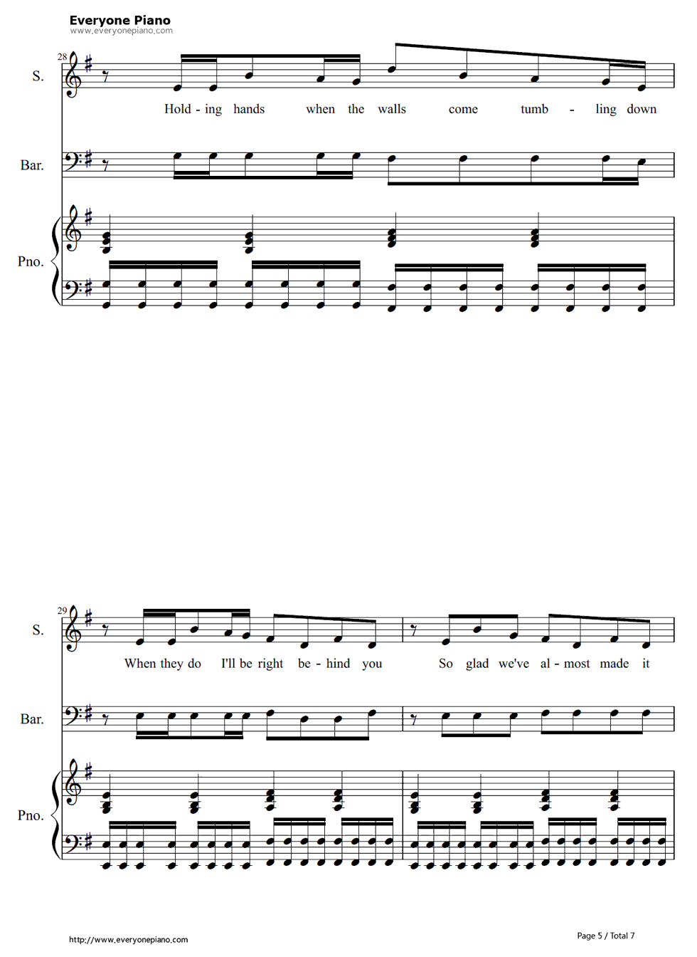 Everybody_Wants_to_Rule_the_World钢琴谱_Tears_for_Fears
