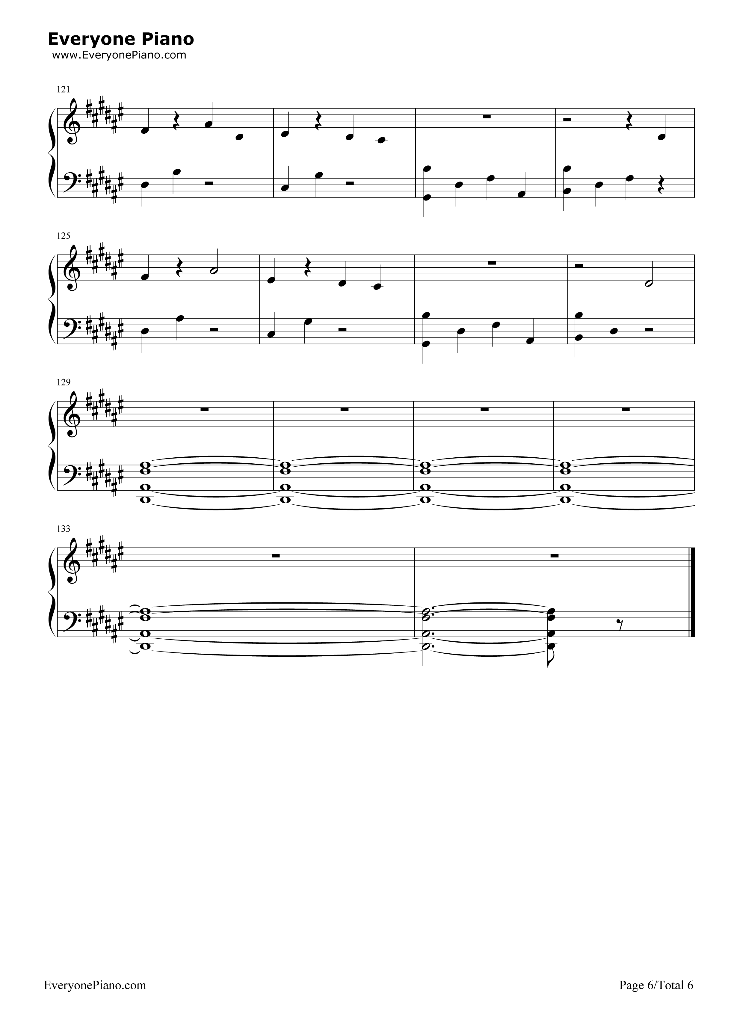 Everyday钢琴谱_Marshmello_Logic