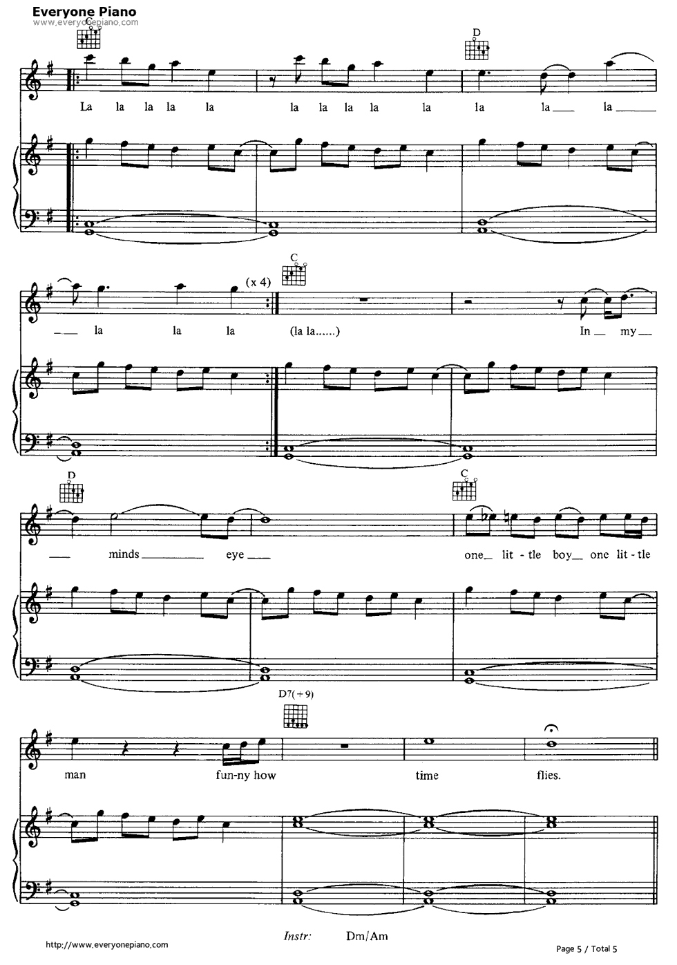 Head_over_Heels钢琴谱_Tears_for_Fears