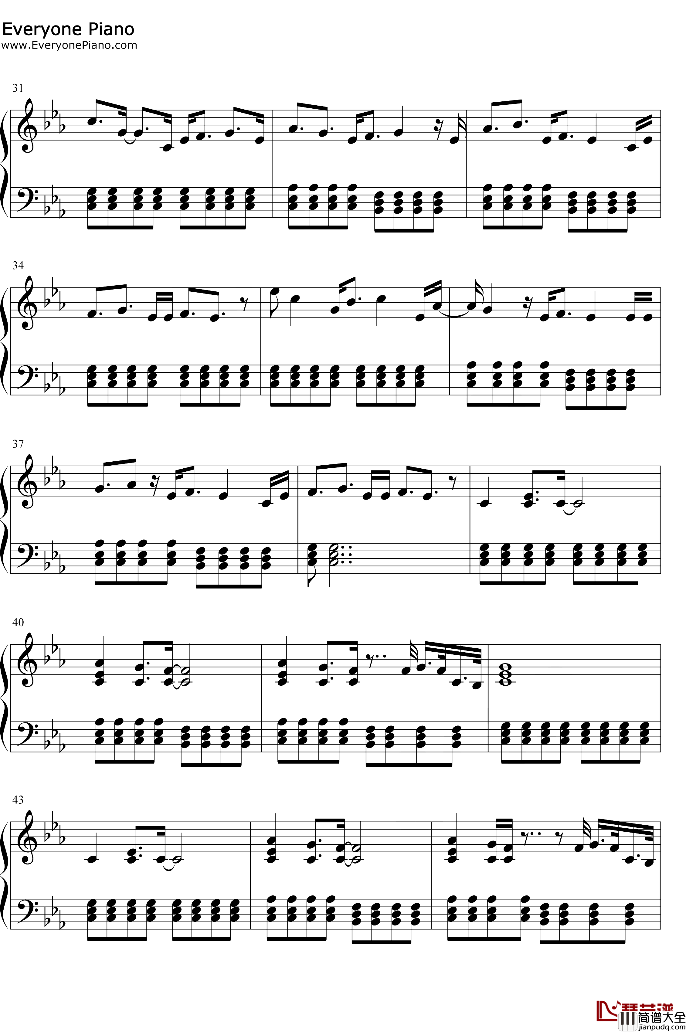 Use_This_Gospel钢琴谱_Kanye_West