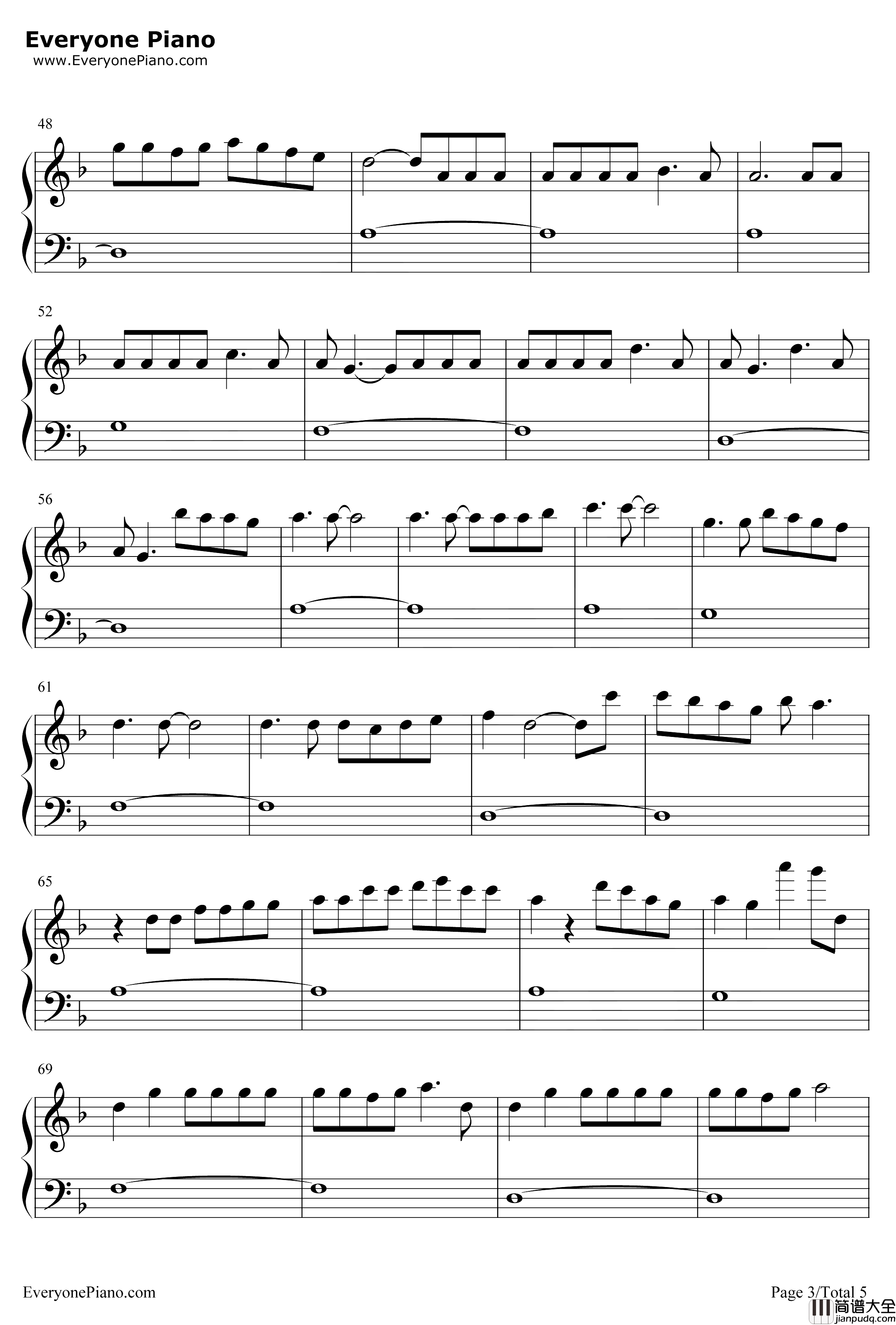 Easier钢琴谱_5Secondsof_Summer