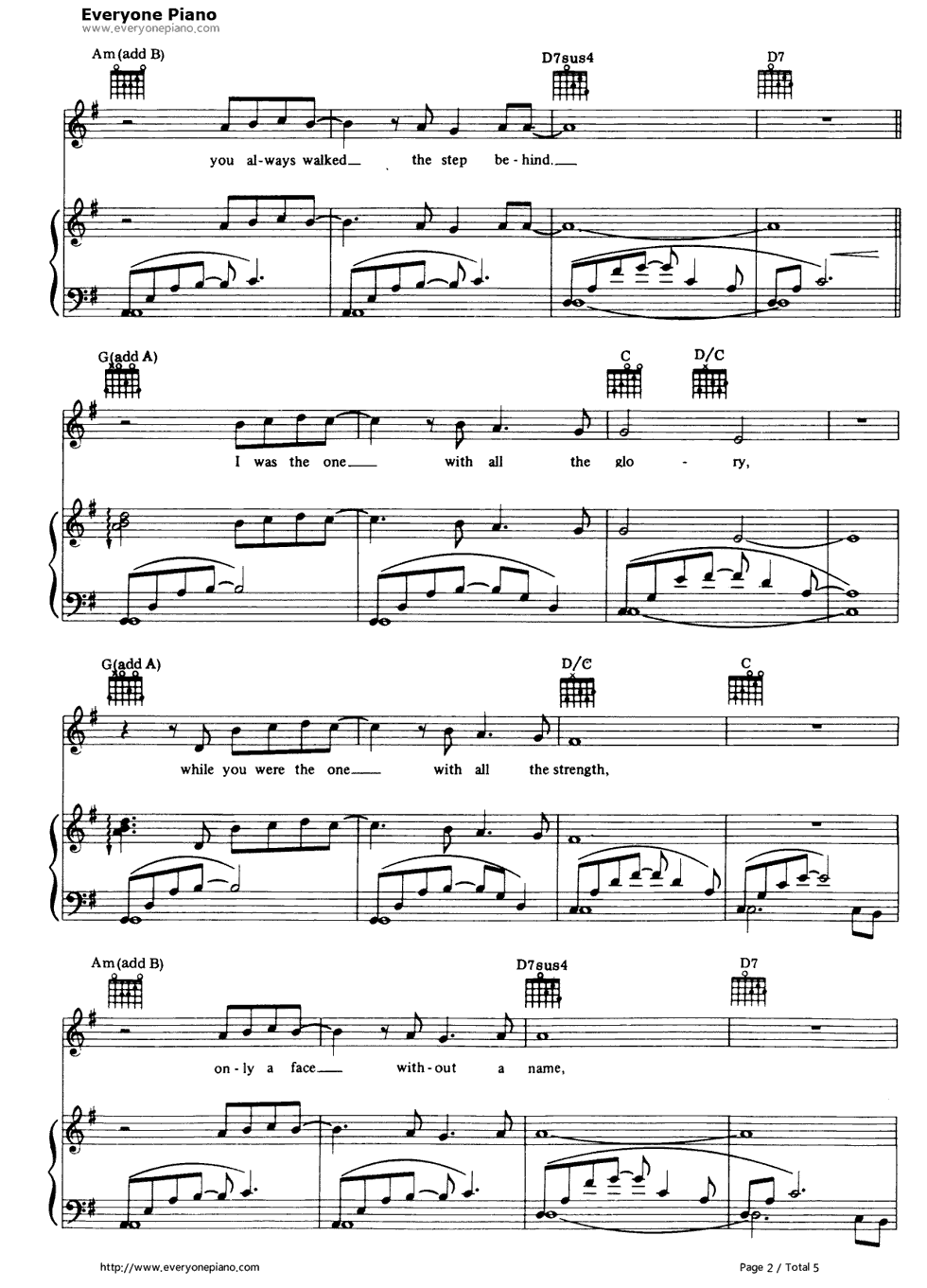 Wind_Beneath_My_Wings钢琴谱_Bette_Midler　贝特·米德勒