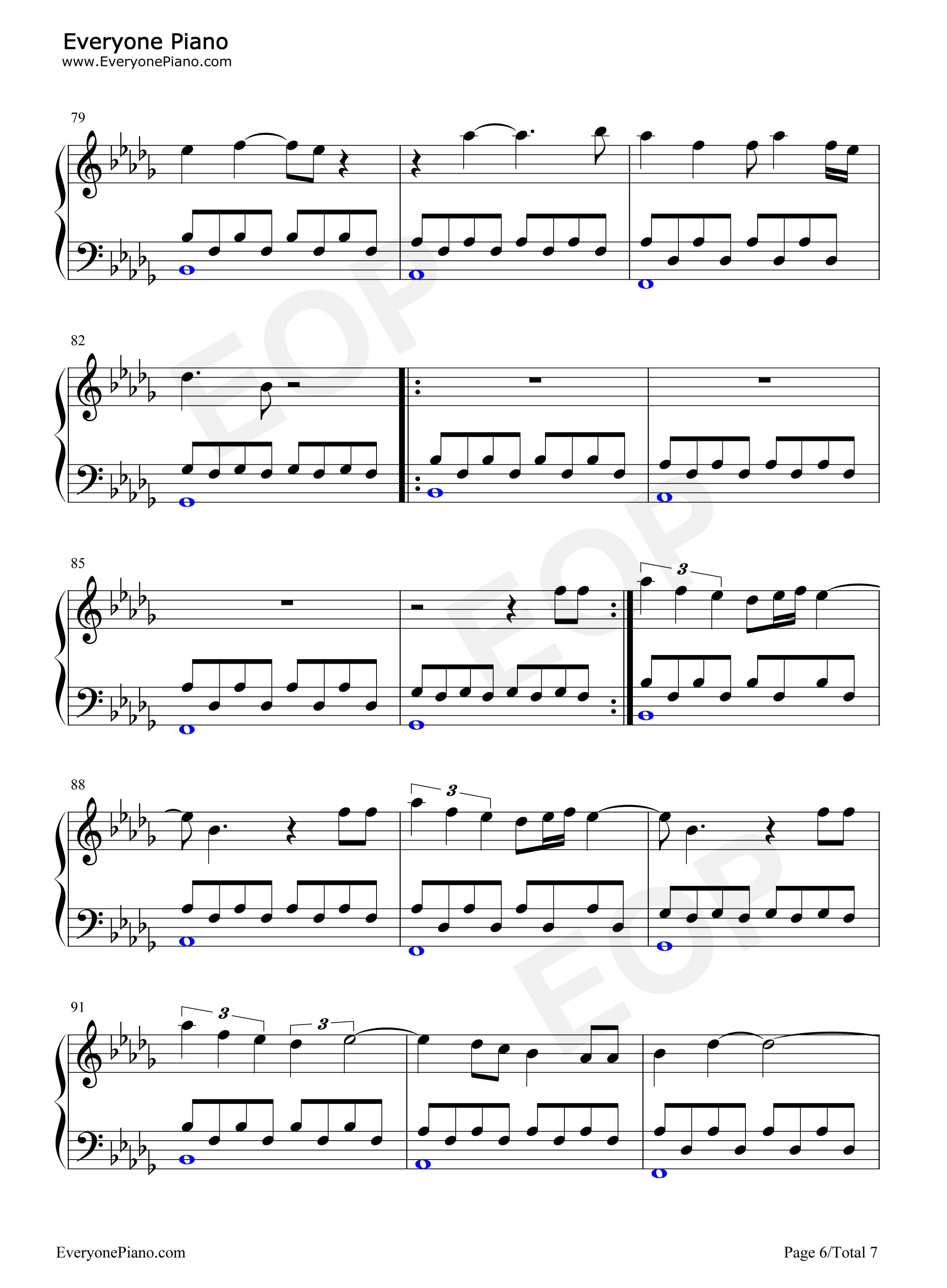 Hometown_Glory钢琴谱_Adele