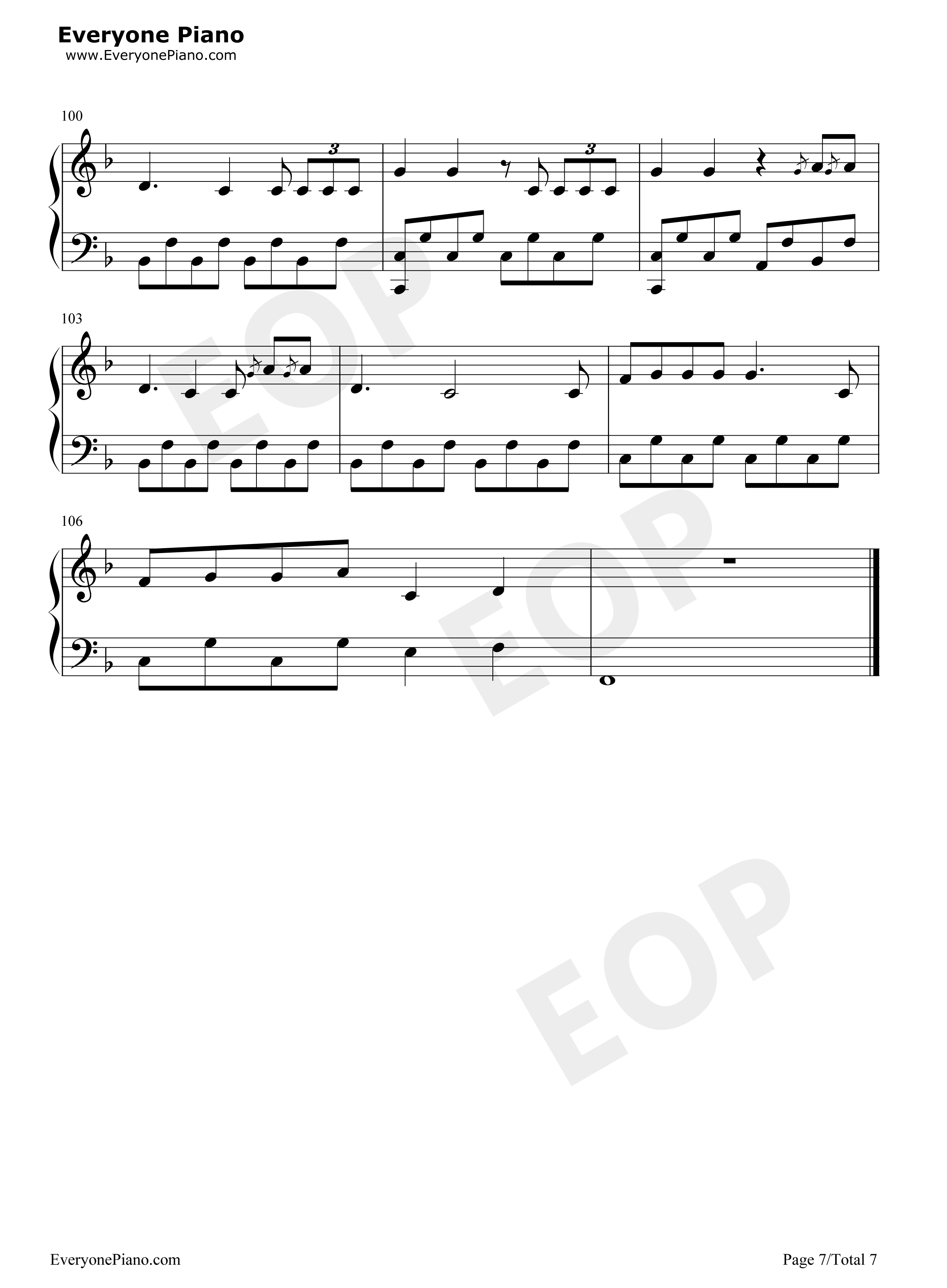The_Last_Time钢琴谱_The_Script
