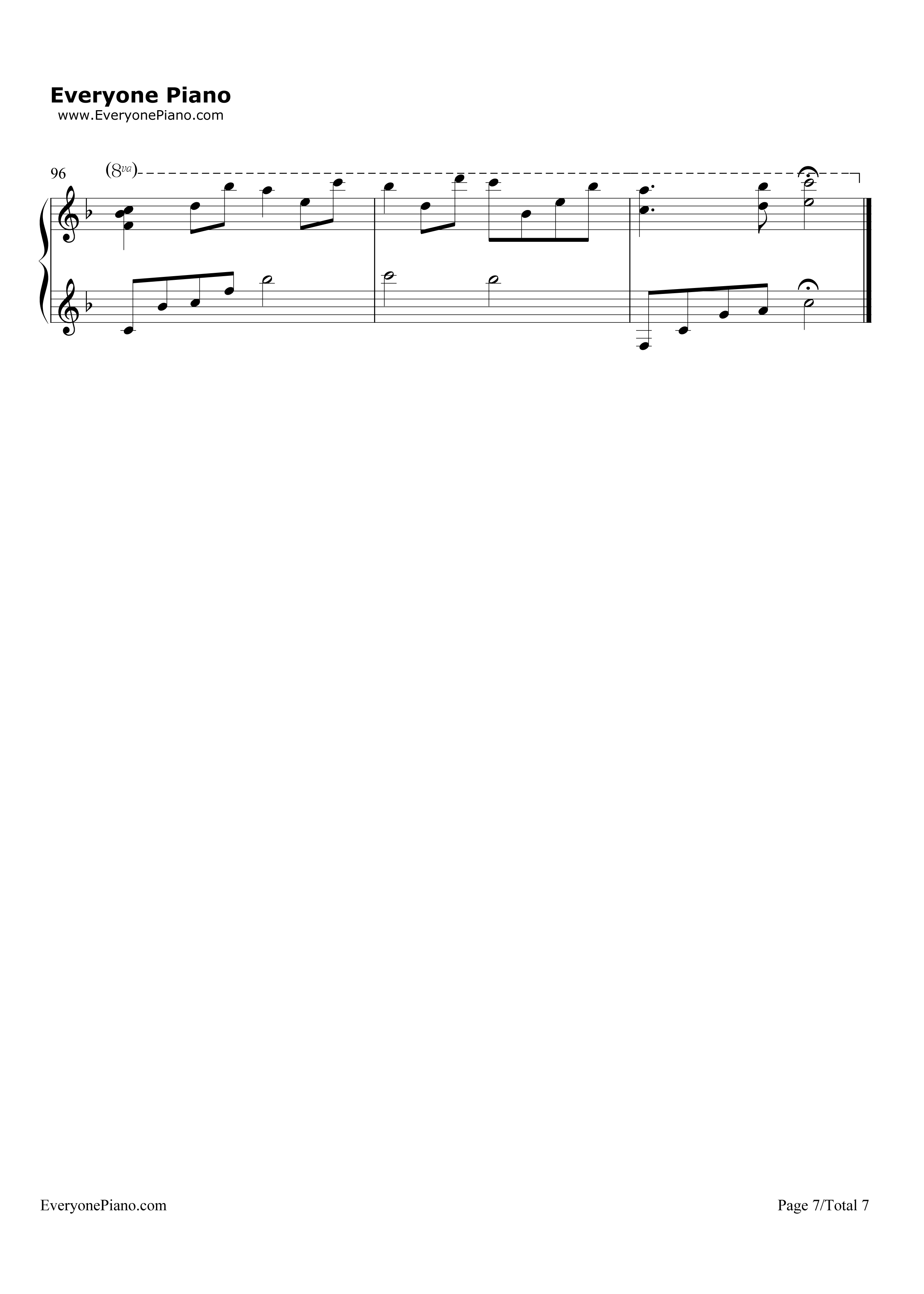 The_Sunbeams..._They_Scatter钢琴谱_Yiruma