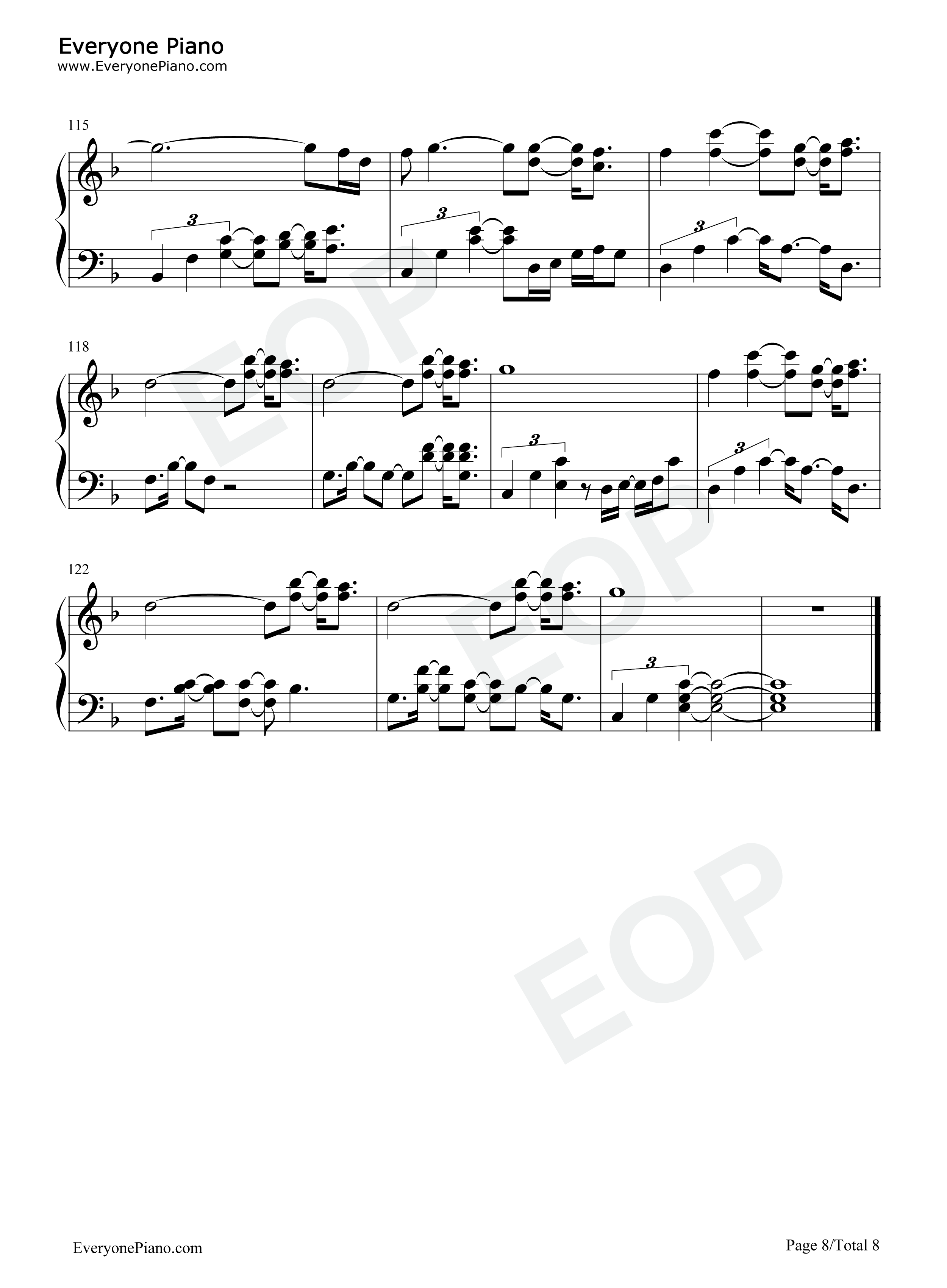 Afire_Love钢琴谱_Ed_Sheeran