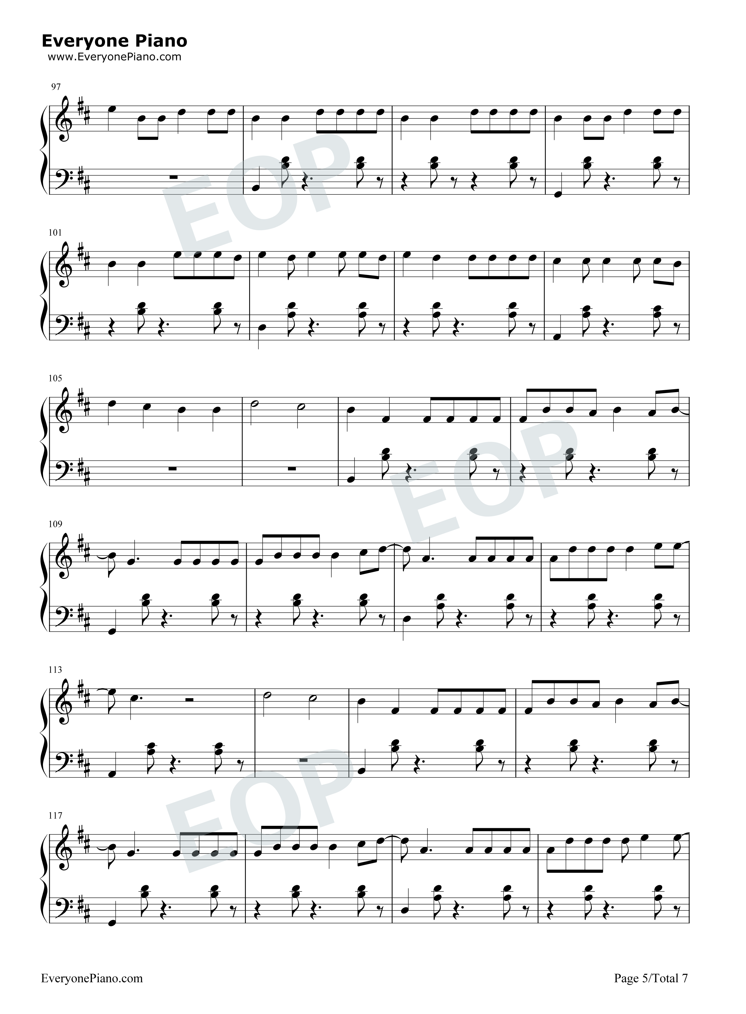 Despacito钢琴谱_Luis_Fonsi_Daddy_Yankee