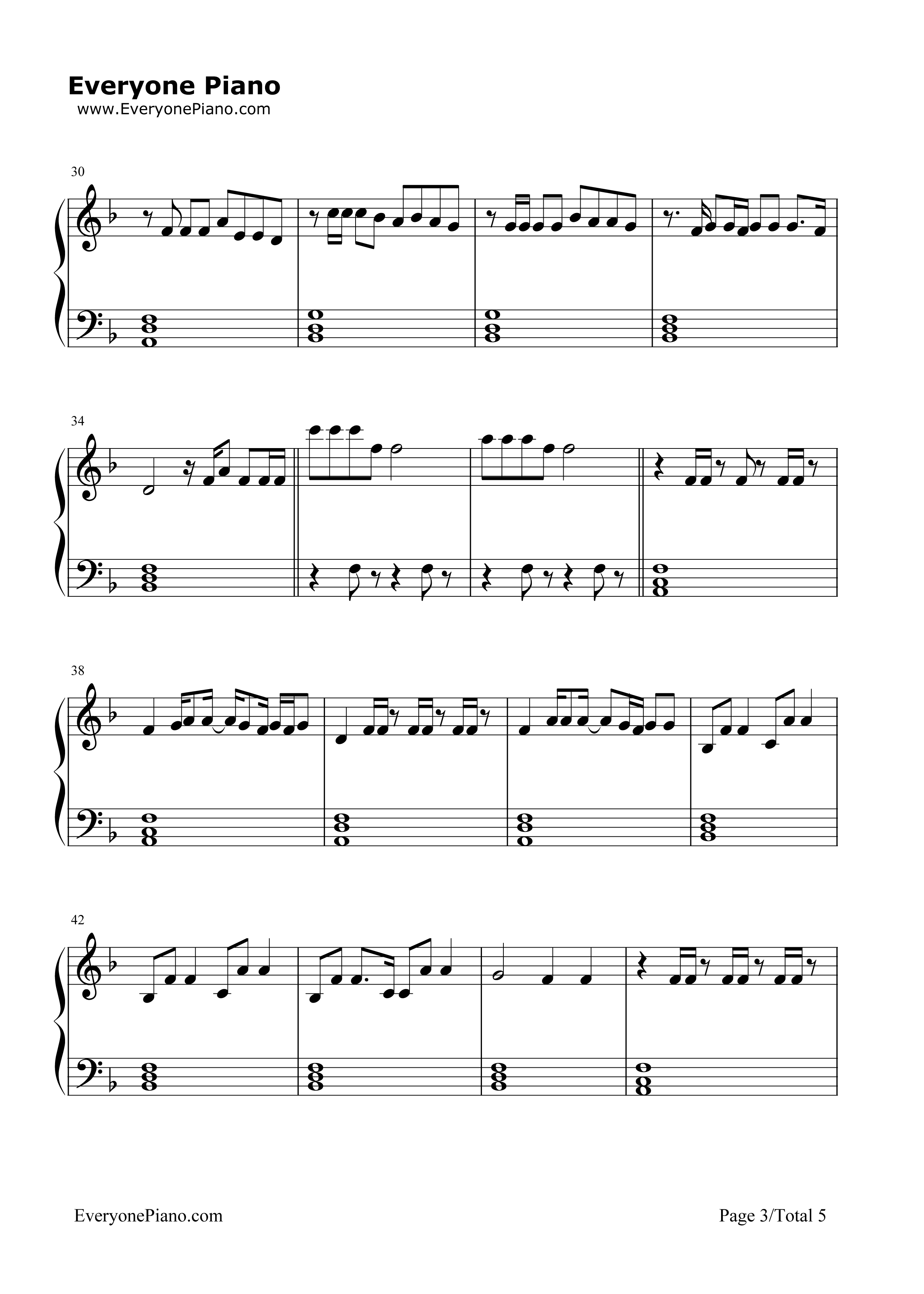 Blank_Space钢琴谱_Taylor_Swift