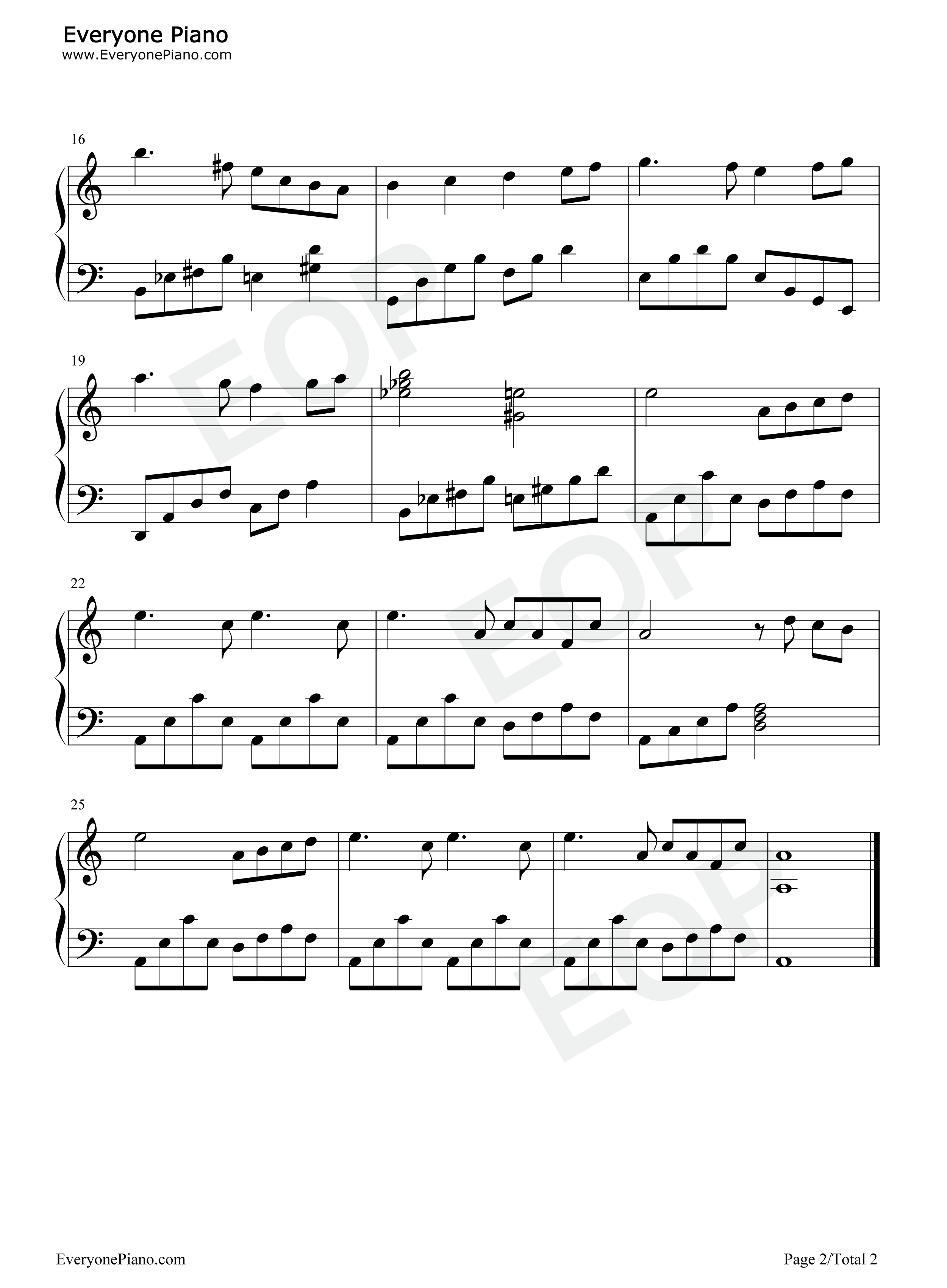 天鹅湖钢琴谱_柴可夫斯基__Tchaikovsky