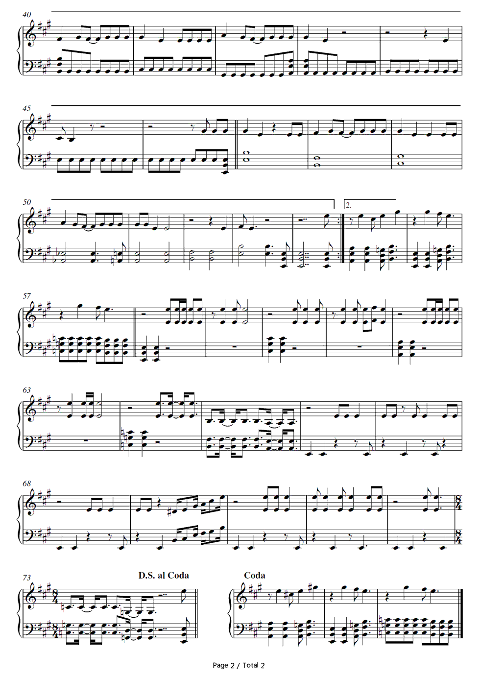 Just_Saying钢琴谱_5_Seconds_of_Summer