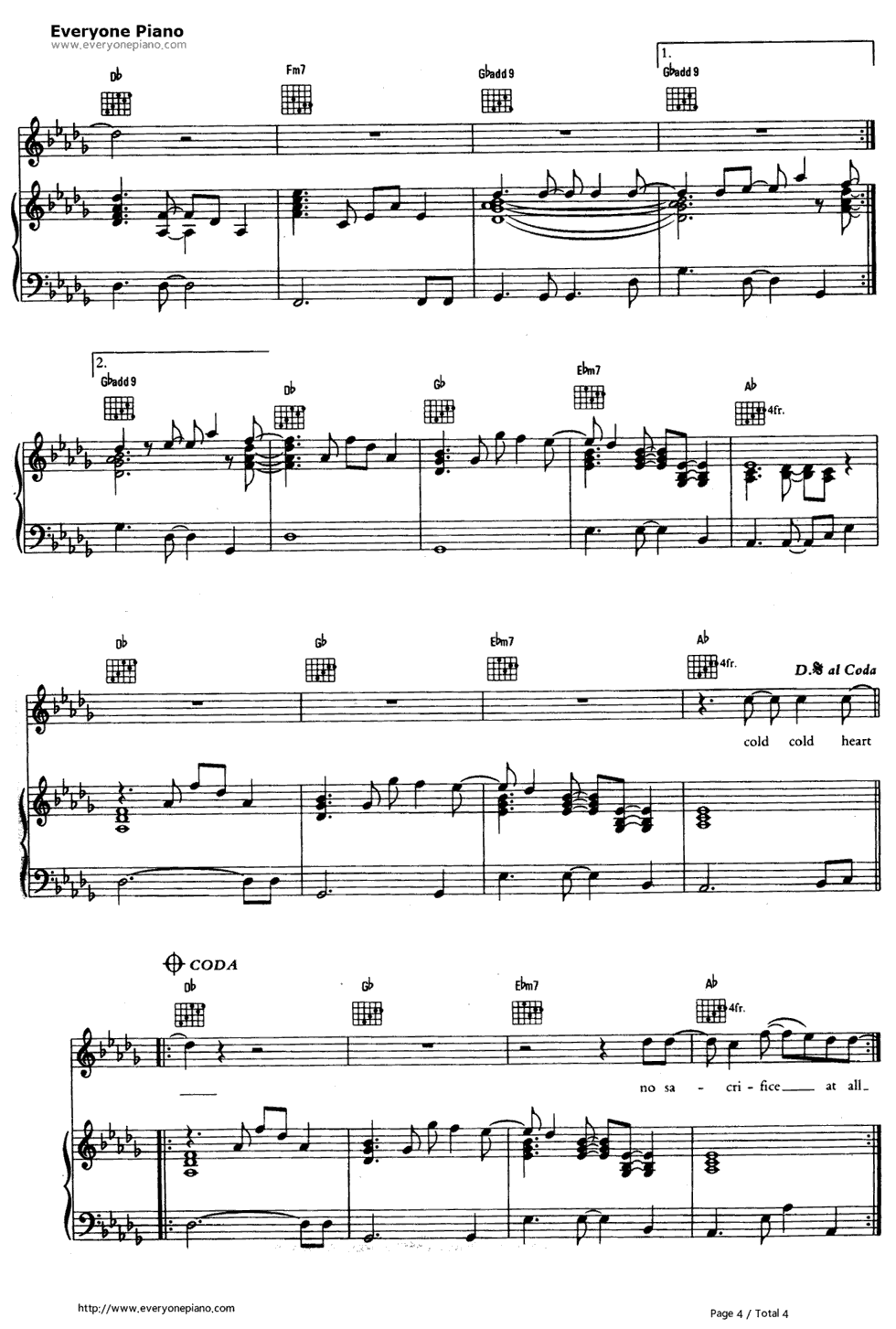 Sacrifice钢琴谱_Elton_John