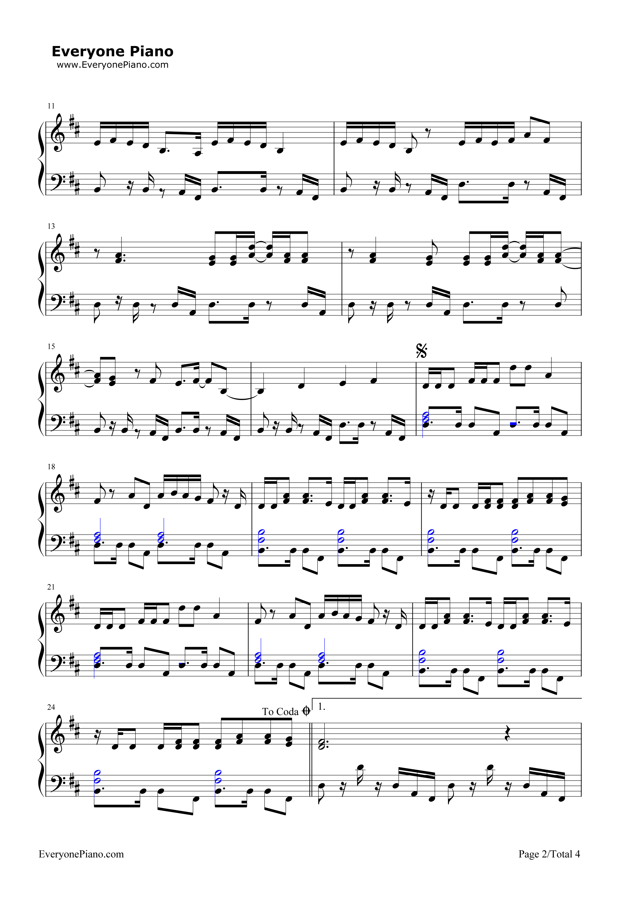 Send_My_Love_(To_Your_New_Lover)钢琴谱_Adele