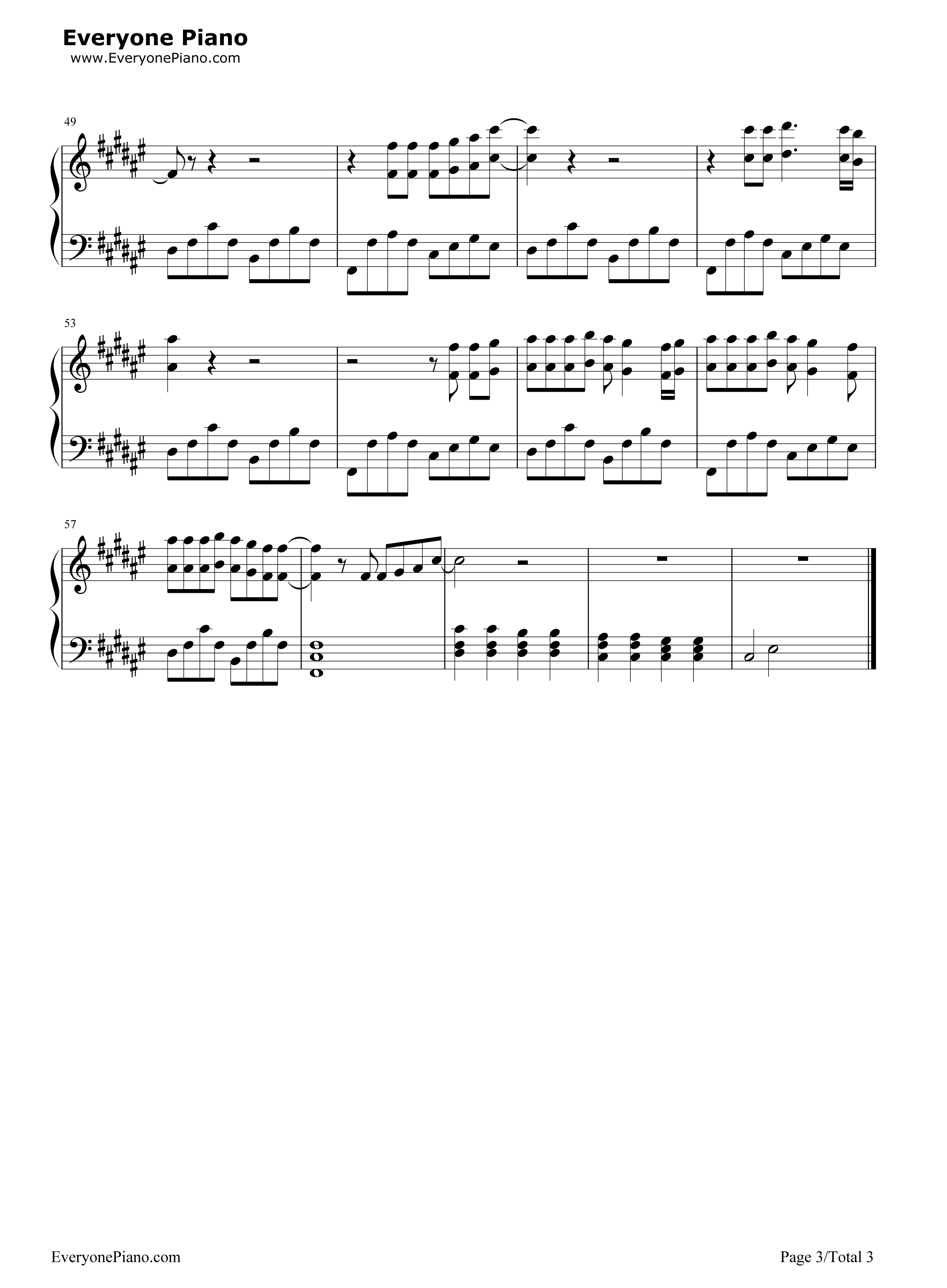 If_I_Were_A_Boy钢琴谱_Beyonce