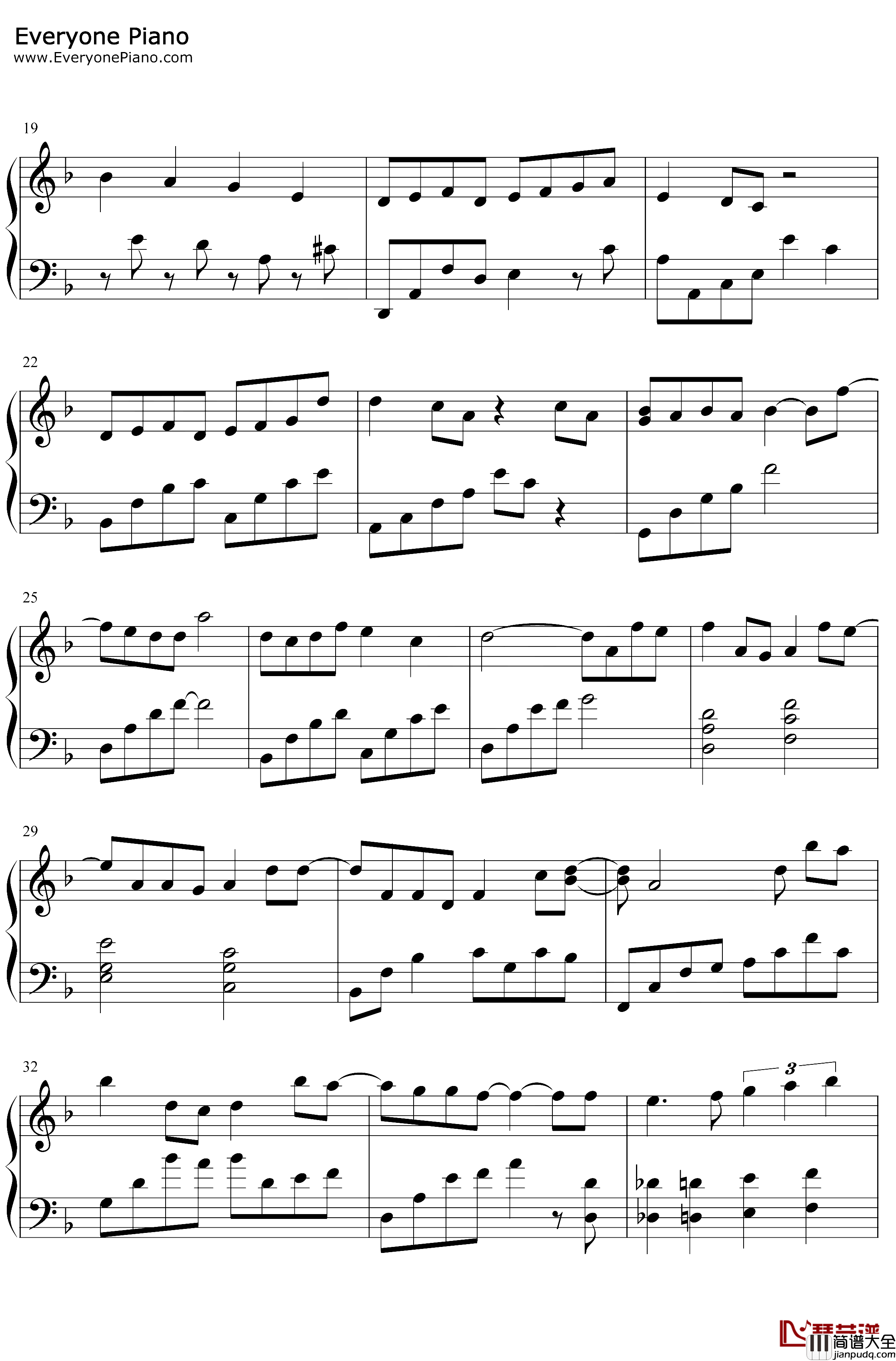 昙花一现雨及时钢琴谱_周深郑云龙_三千鸦杀主题曲