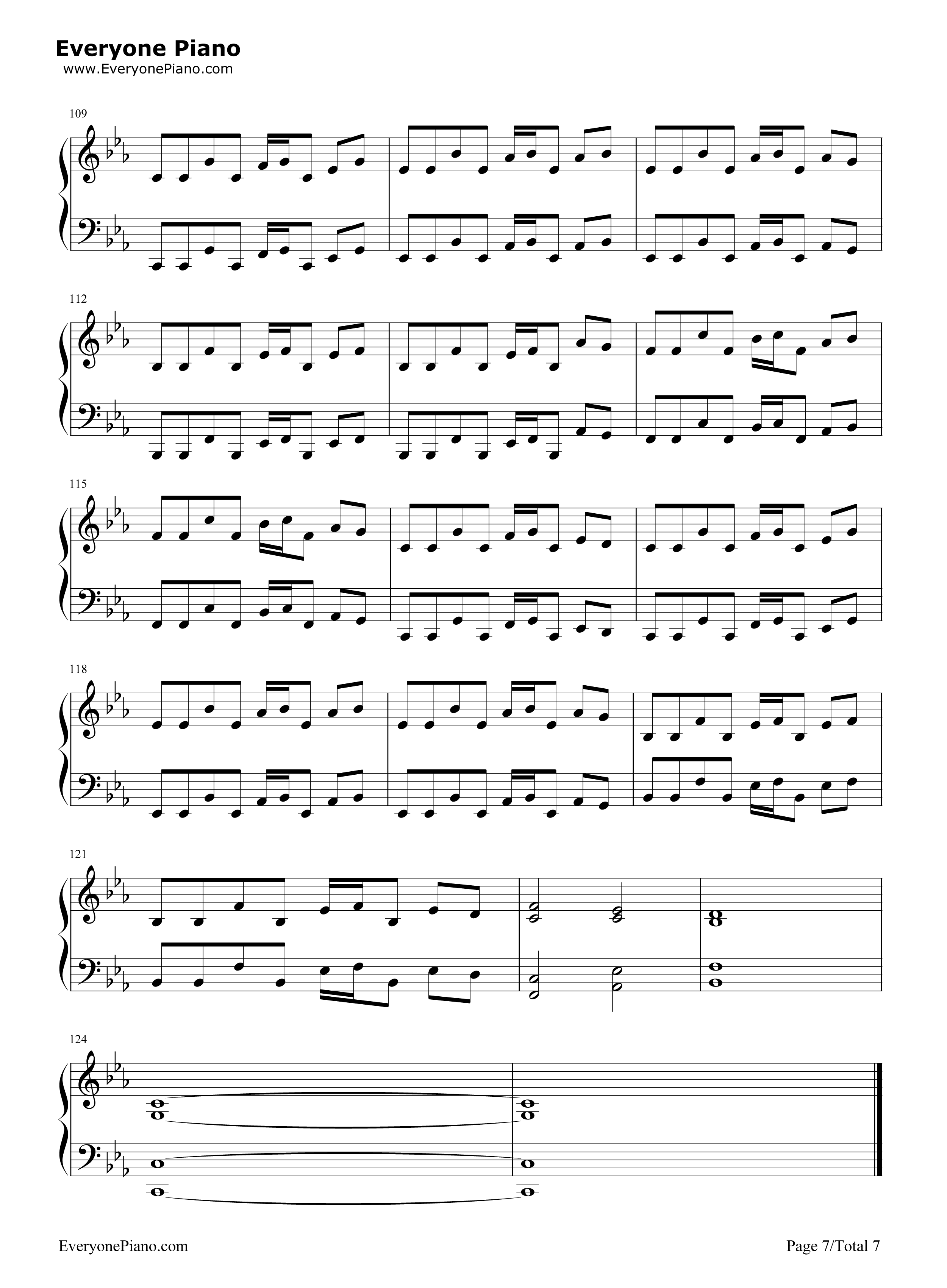 Immortal钢琴谱_Thomas_Bergersen