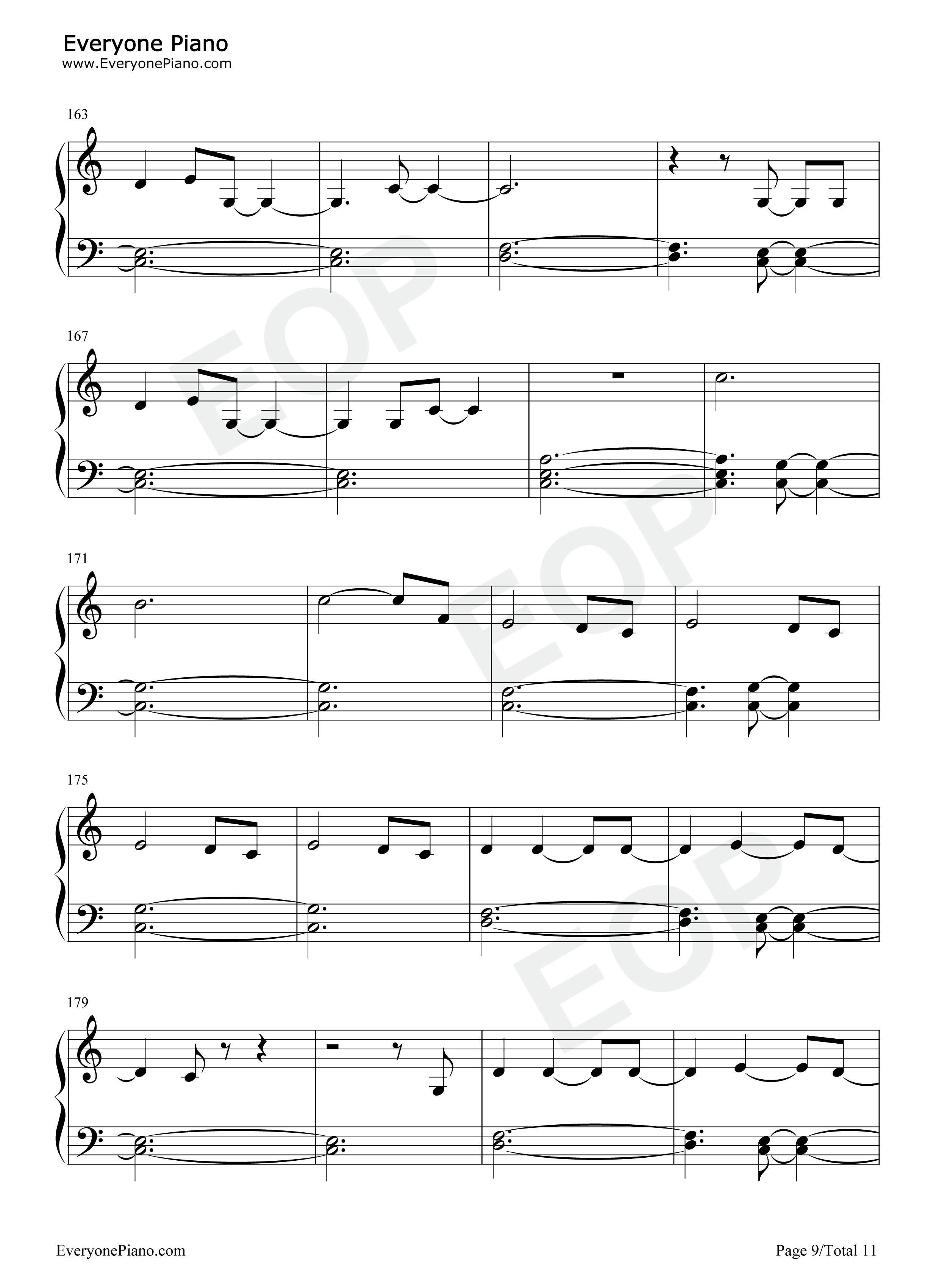 The_1钢琴谱_Taylor_Swift