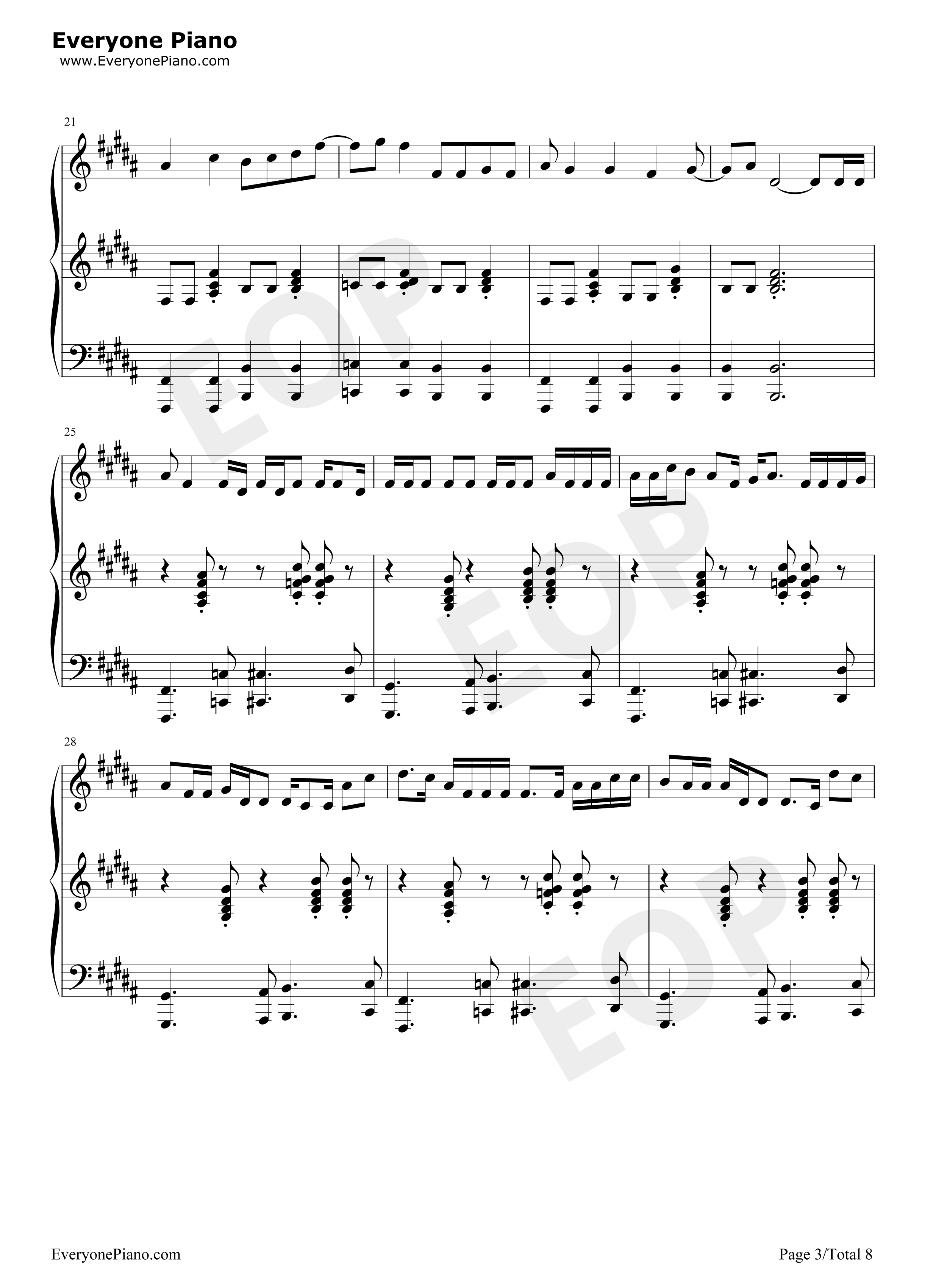 All_Star钢琴谱_Smash_Mouth