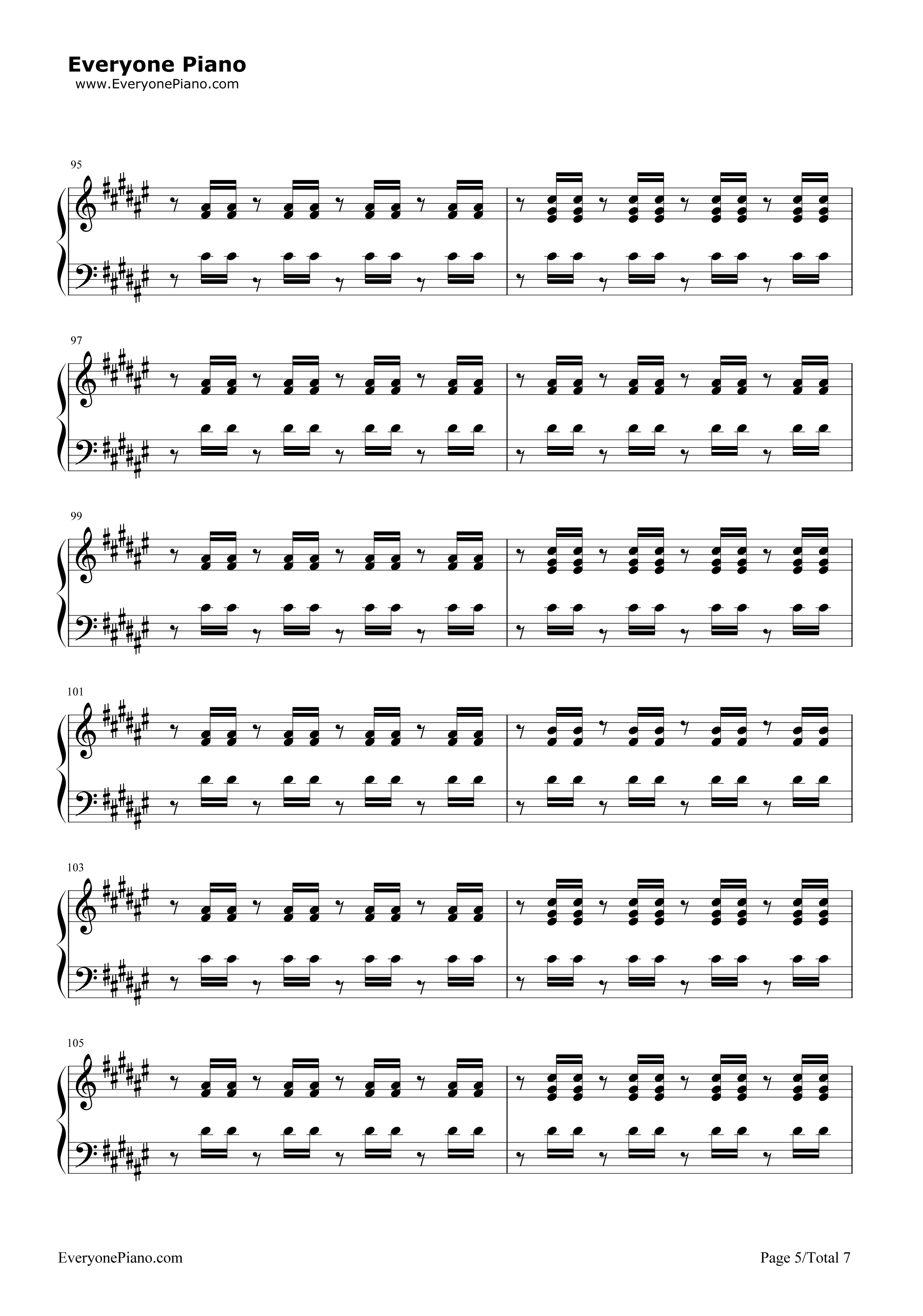 Guns_for_Hands钢琴谱_Twenty_One_Pilots