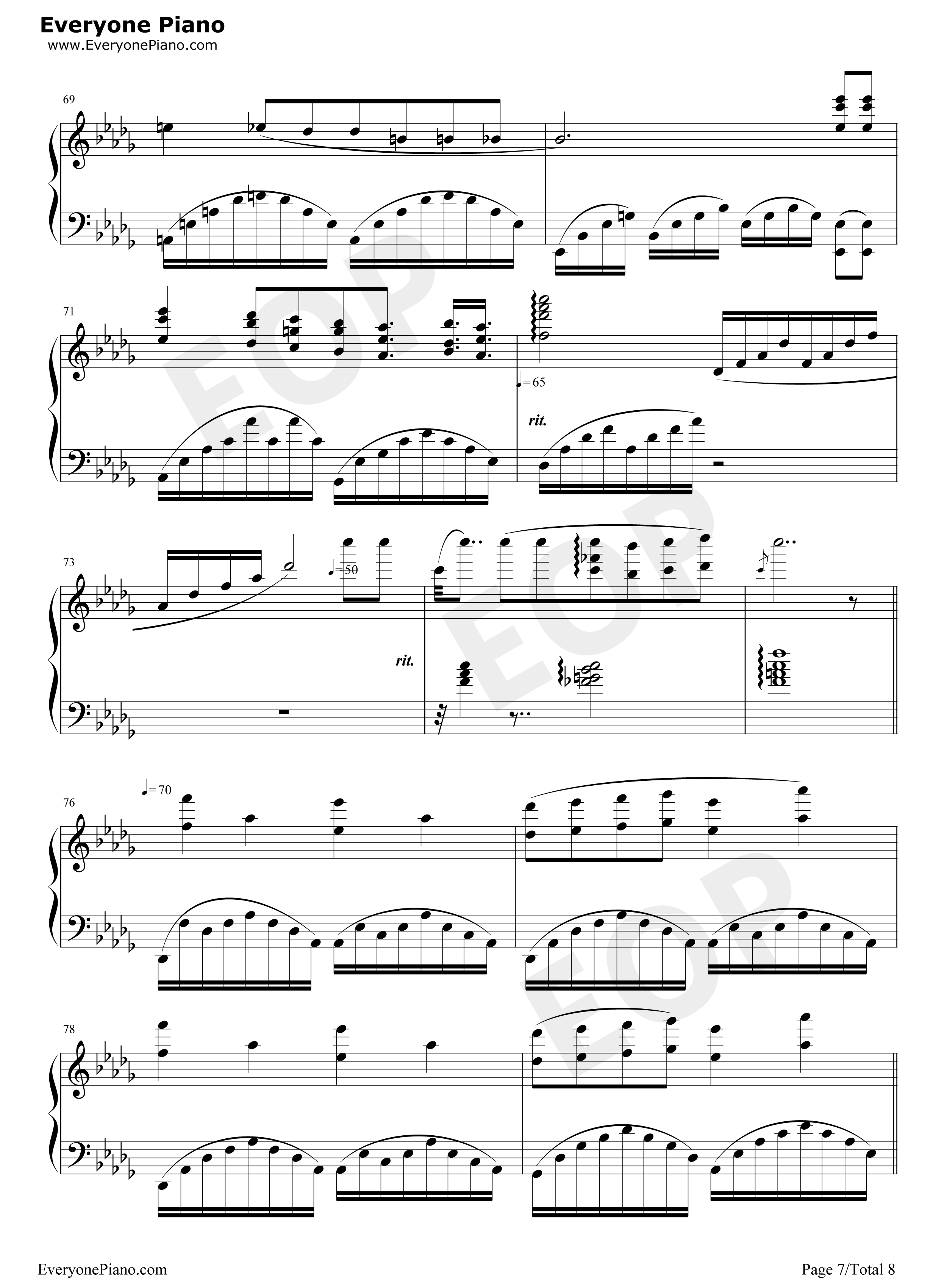 The_Music_of_the_Night钢琴谱_Andrew_Lloyd_Webber__安德鲁·劳埃德·韦伯