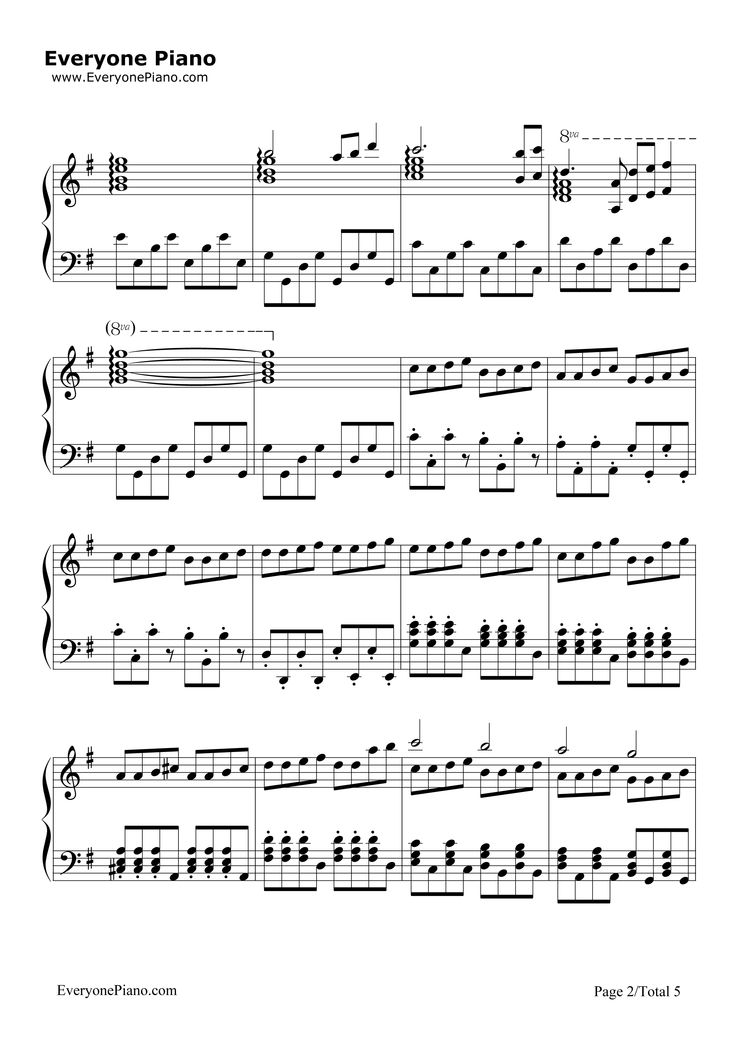 The_Sims_Theme钢琴谱_Steve_Jablonsky