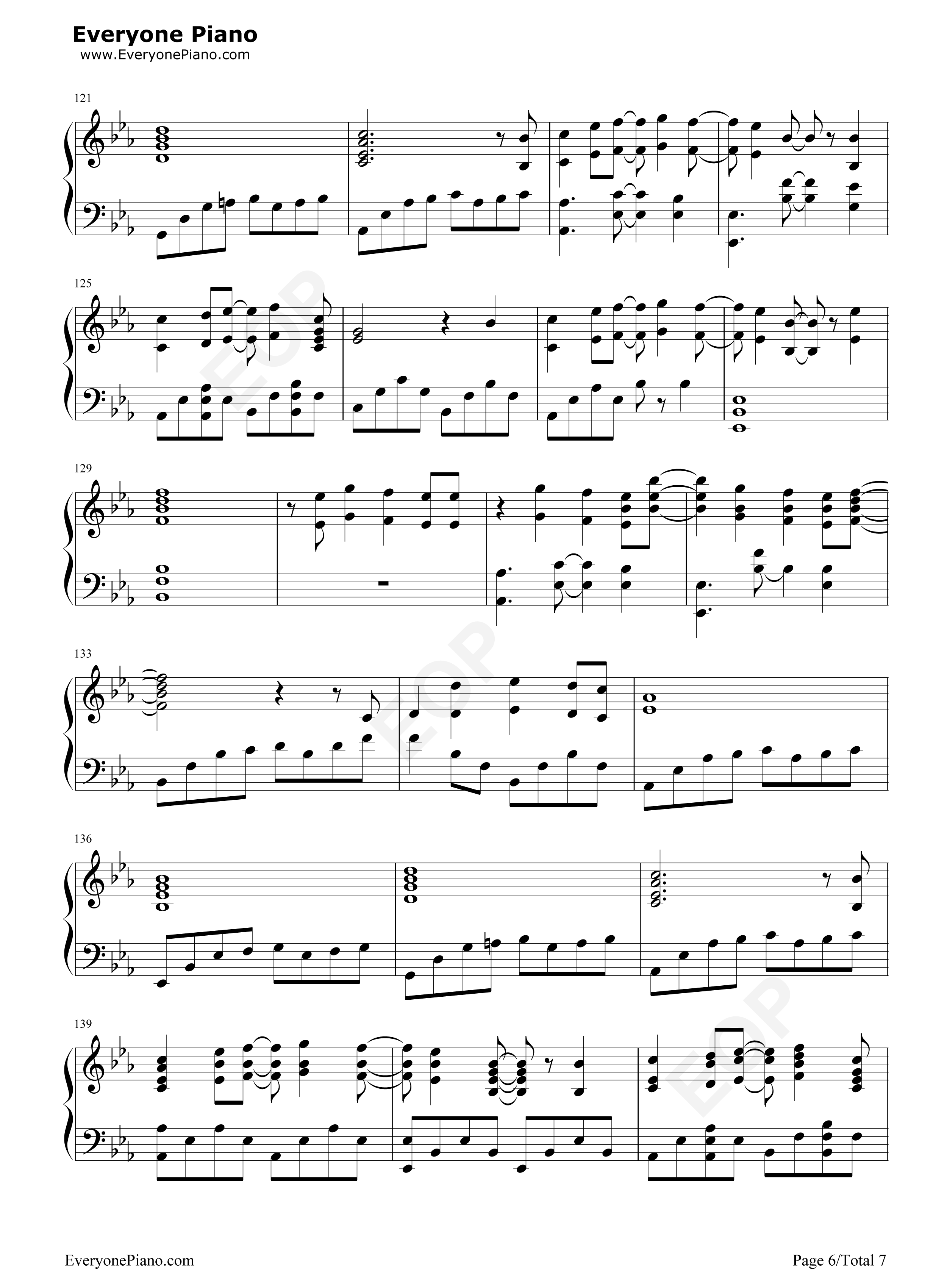 Fireflies钢琴谱_Owl_City