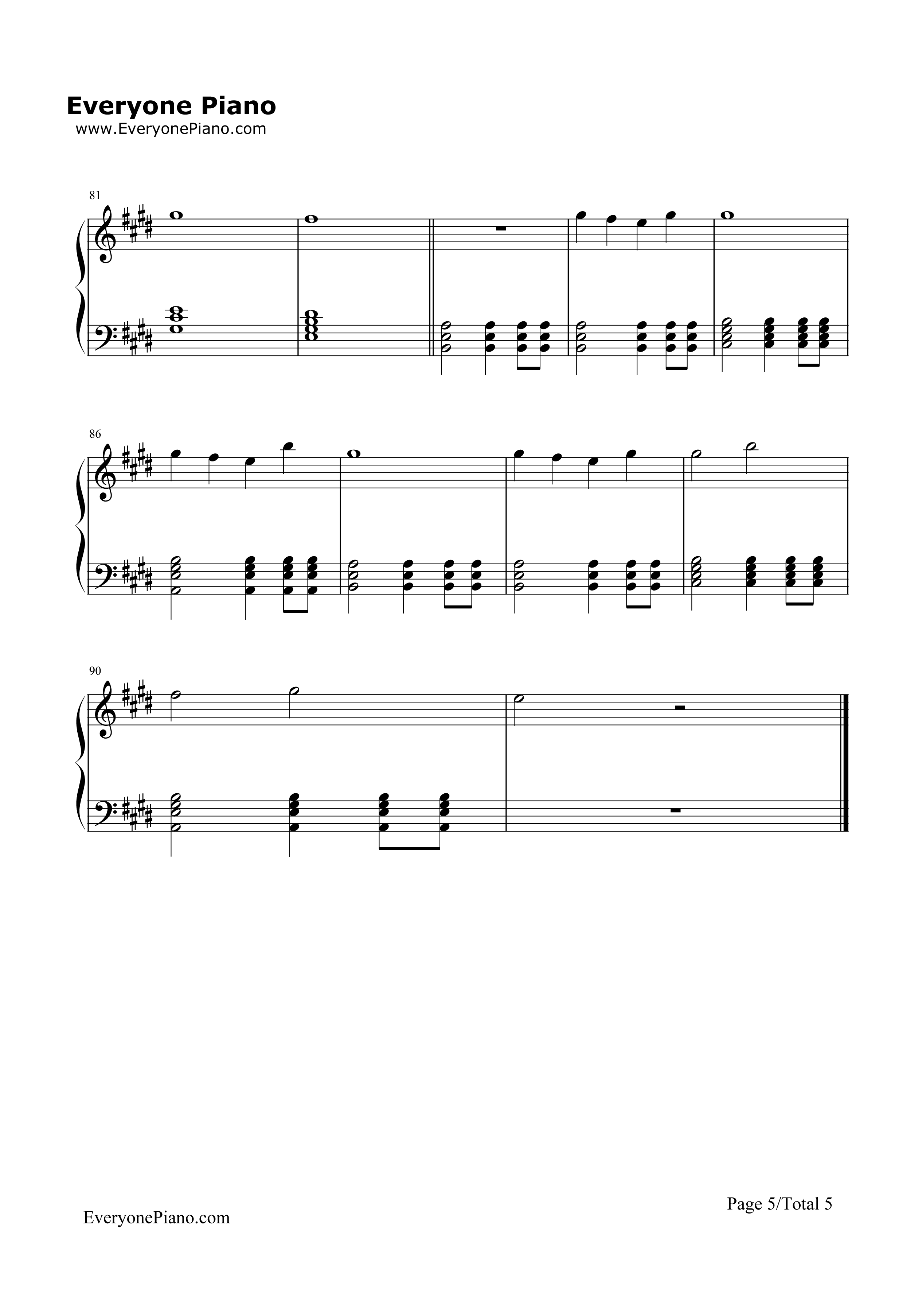 Drown钢琴谱_Bring_Me_the_Horizon