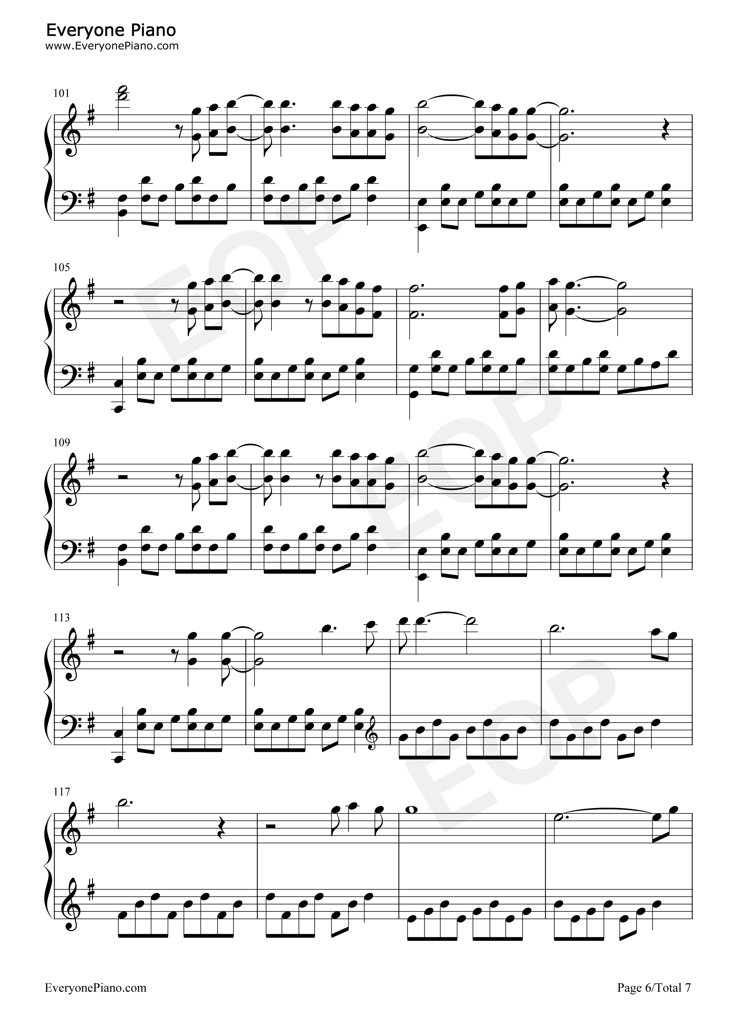 Something_in_the_Water钢琴谱_Carrie_Underwood