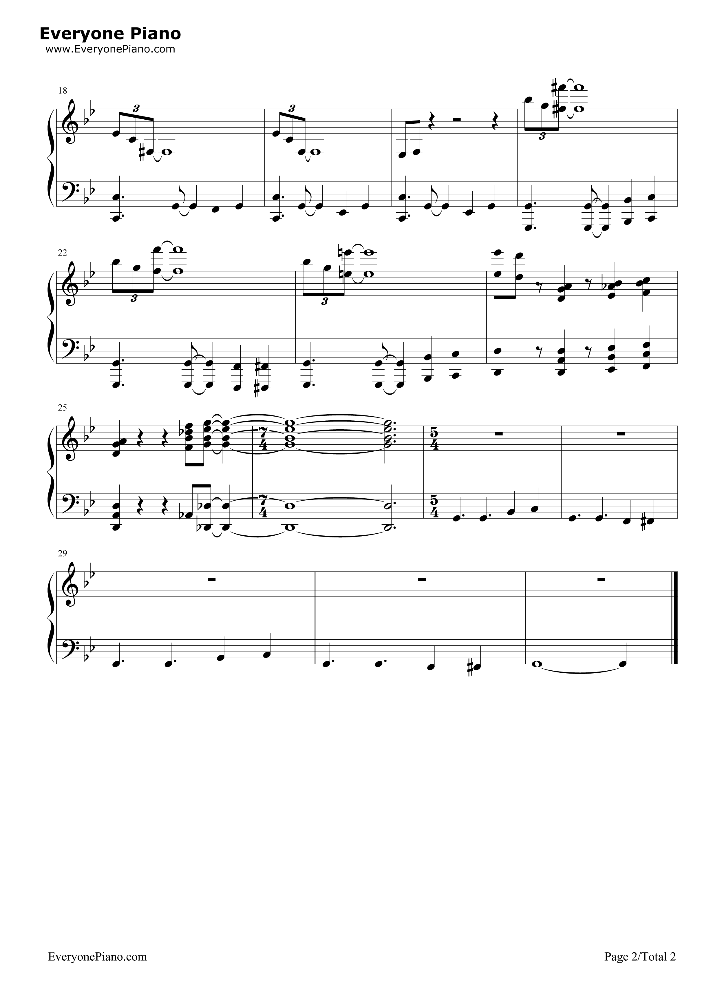 Theme_from_Mission_Impossible钢琴谱_Lalo_Schifrin