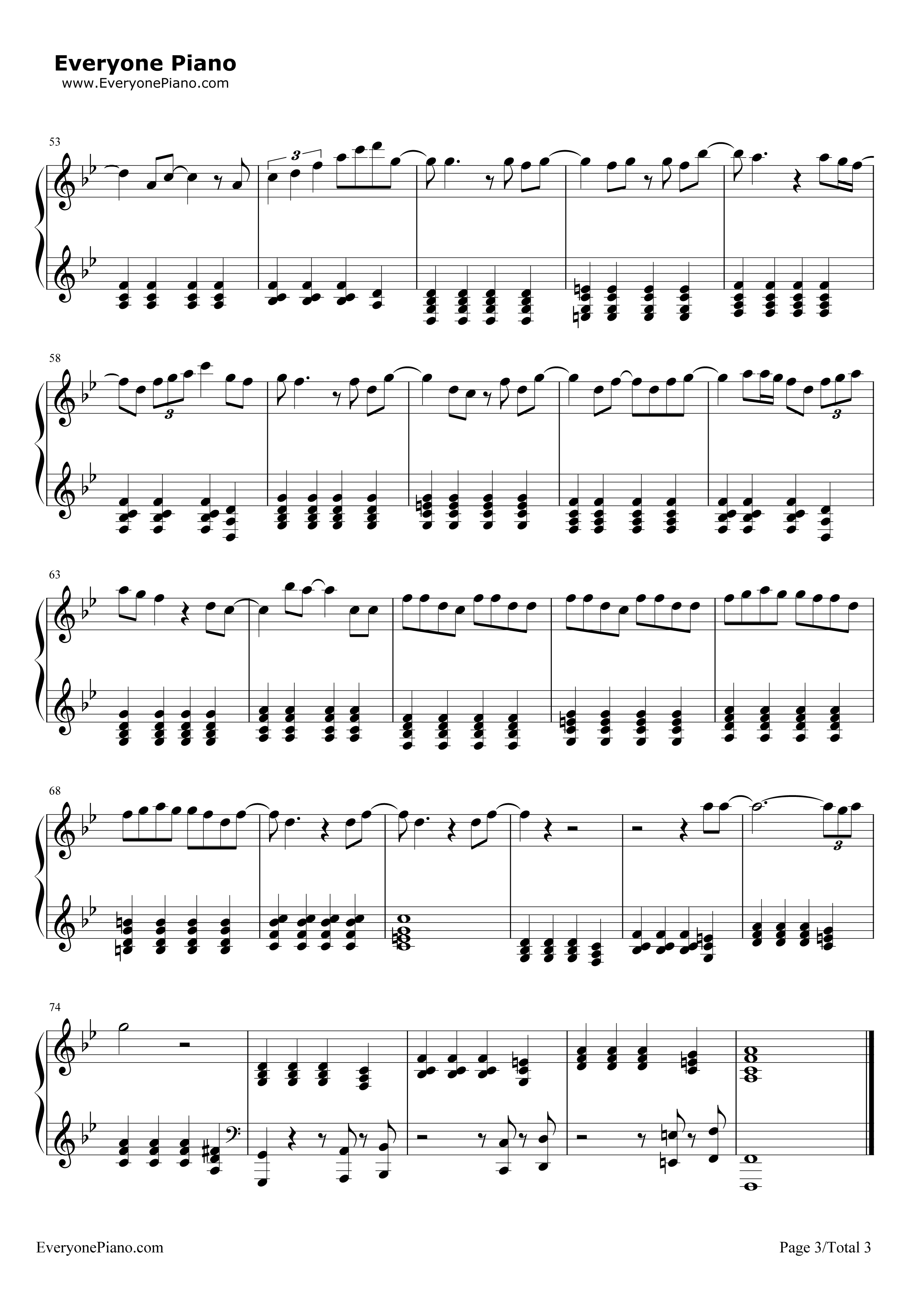 Love_Song钢琴谱_Sara_Bareilles