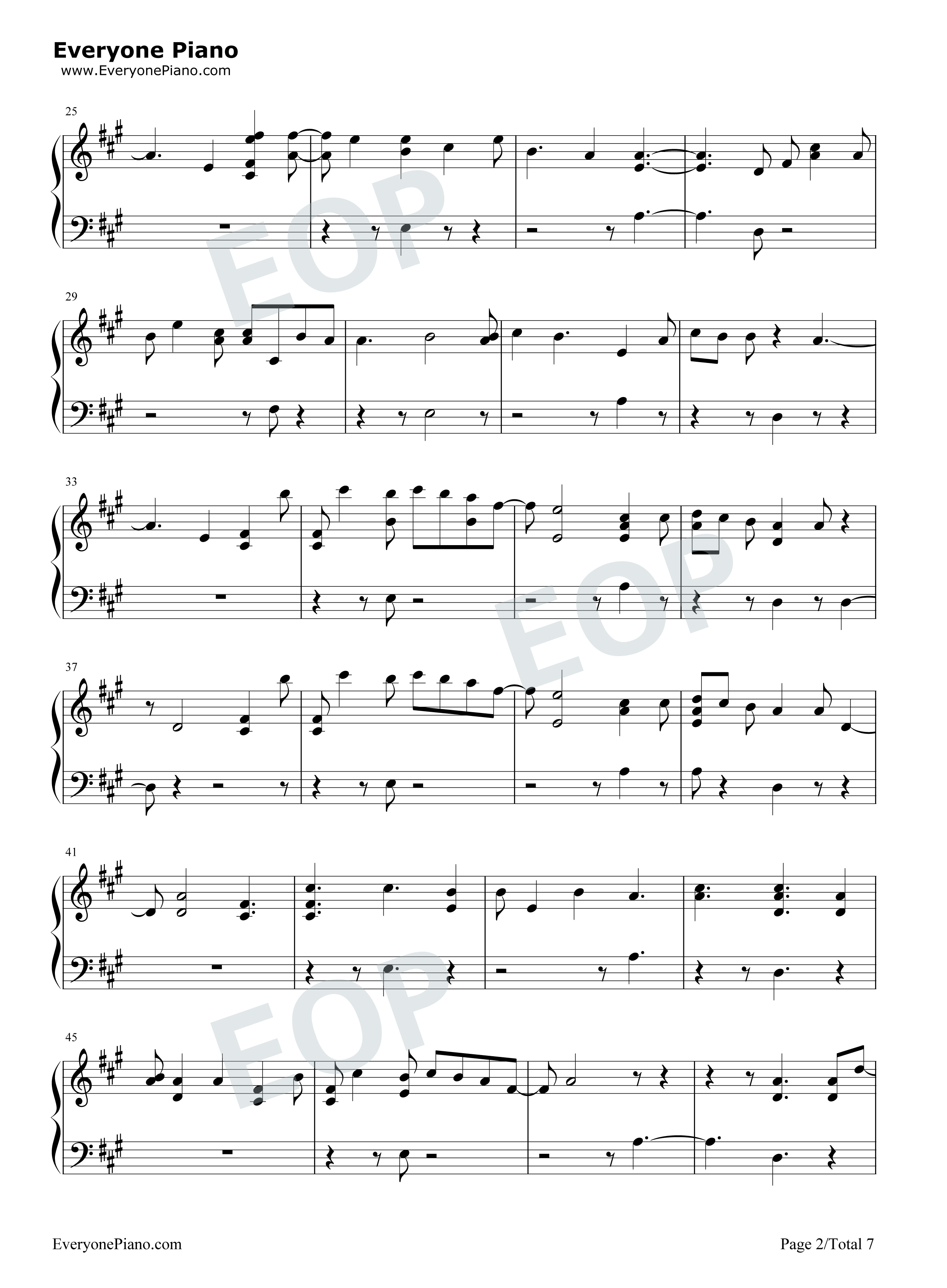 Don't_Say_You_Love_Me钢琴谱_Fifth_Harmony