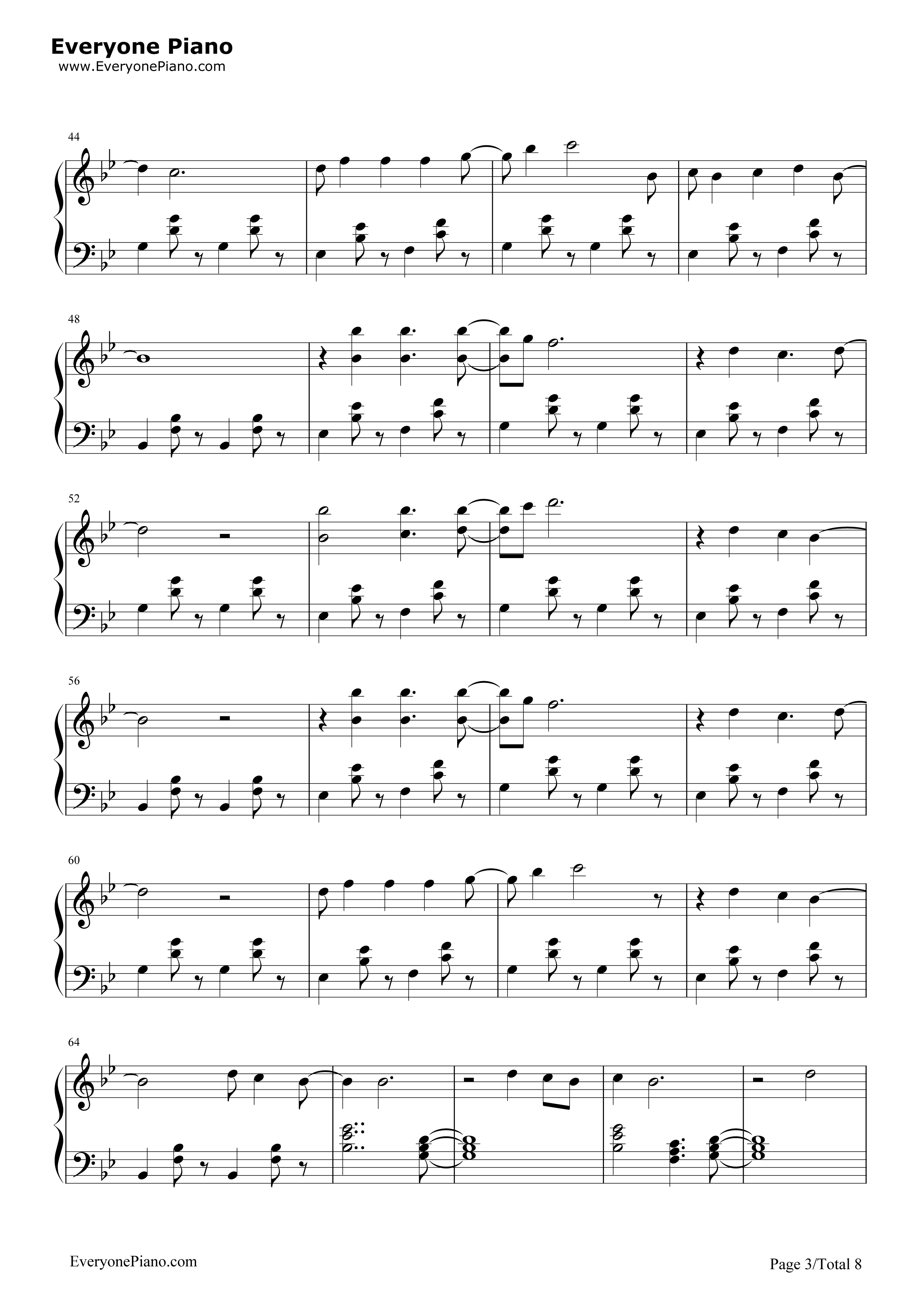 Write_On_Me钢琴谱_Fifth_Harmony
