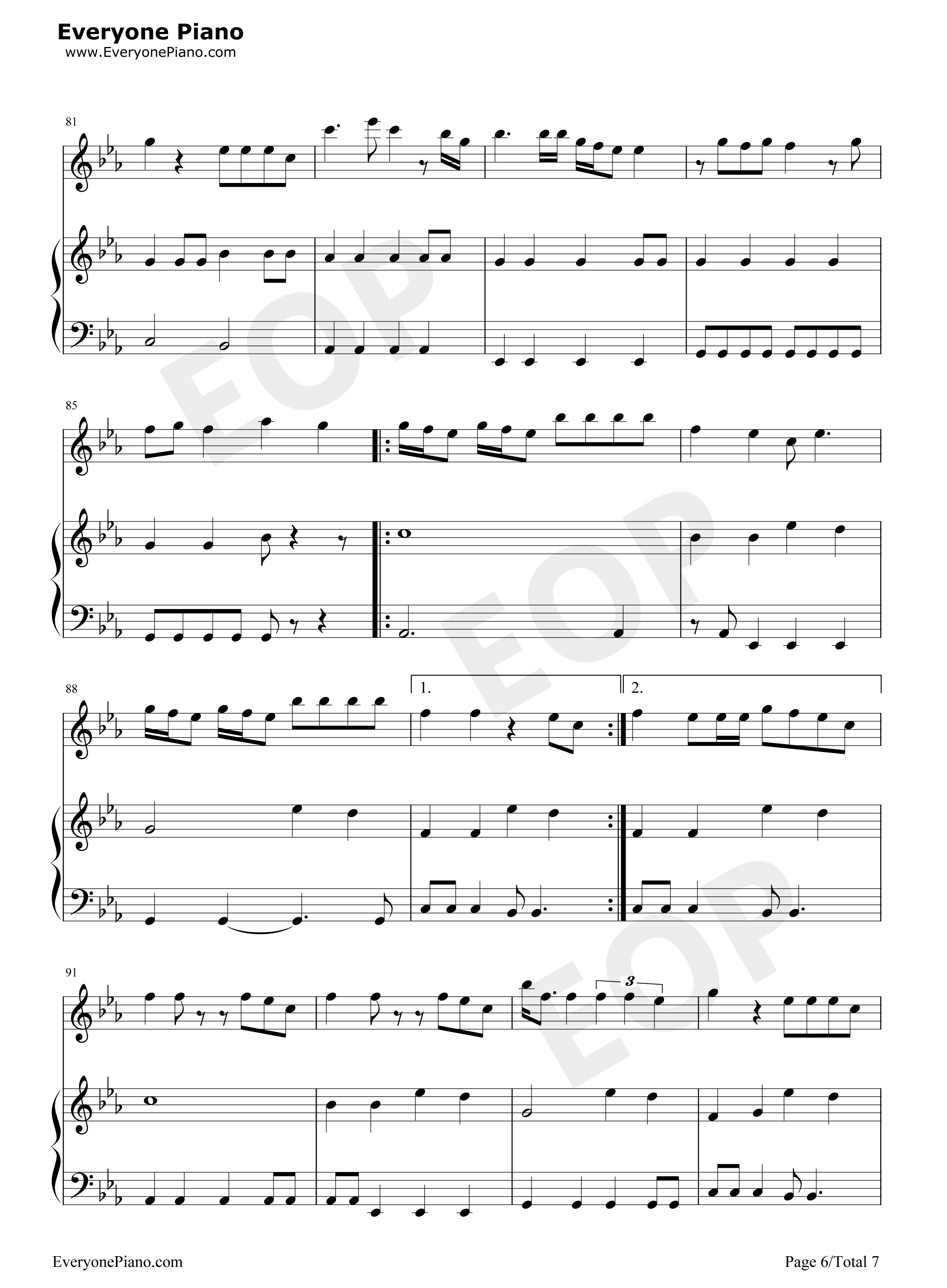 Who_Do_You_Love钢琴谱_The_Chainsmokers_5_Seconds_of_Summer