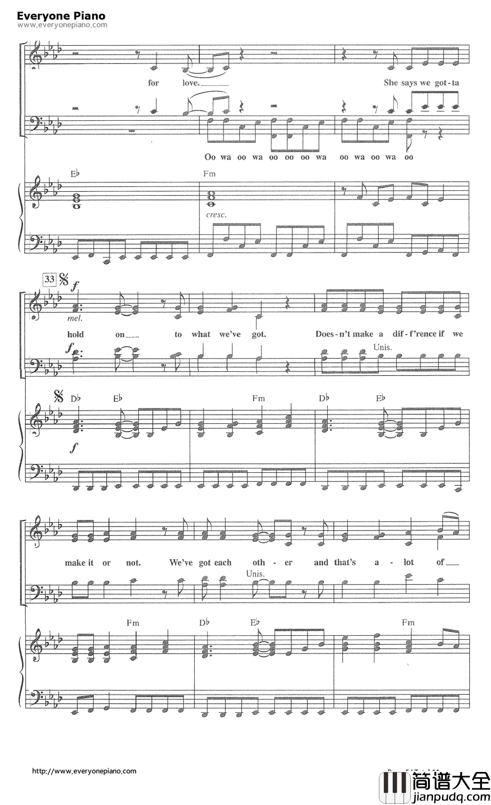 Livin'_on_a_prayer钢琴谱_Bon_Jovi_邦乔维