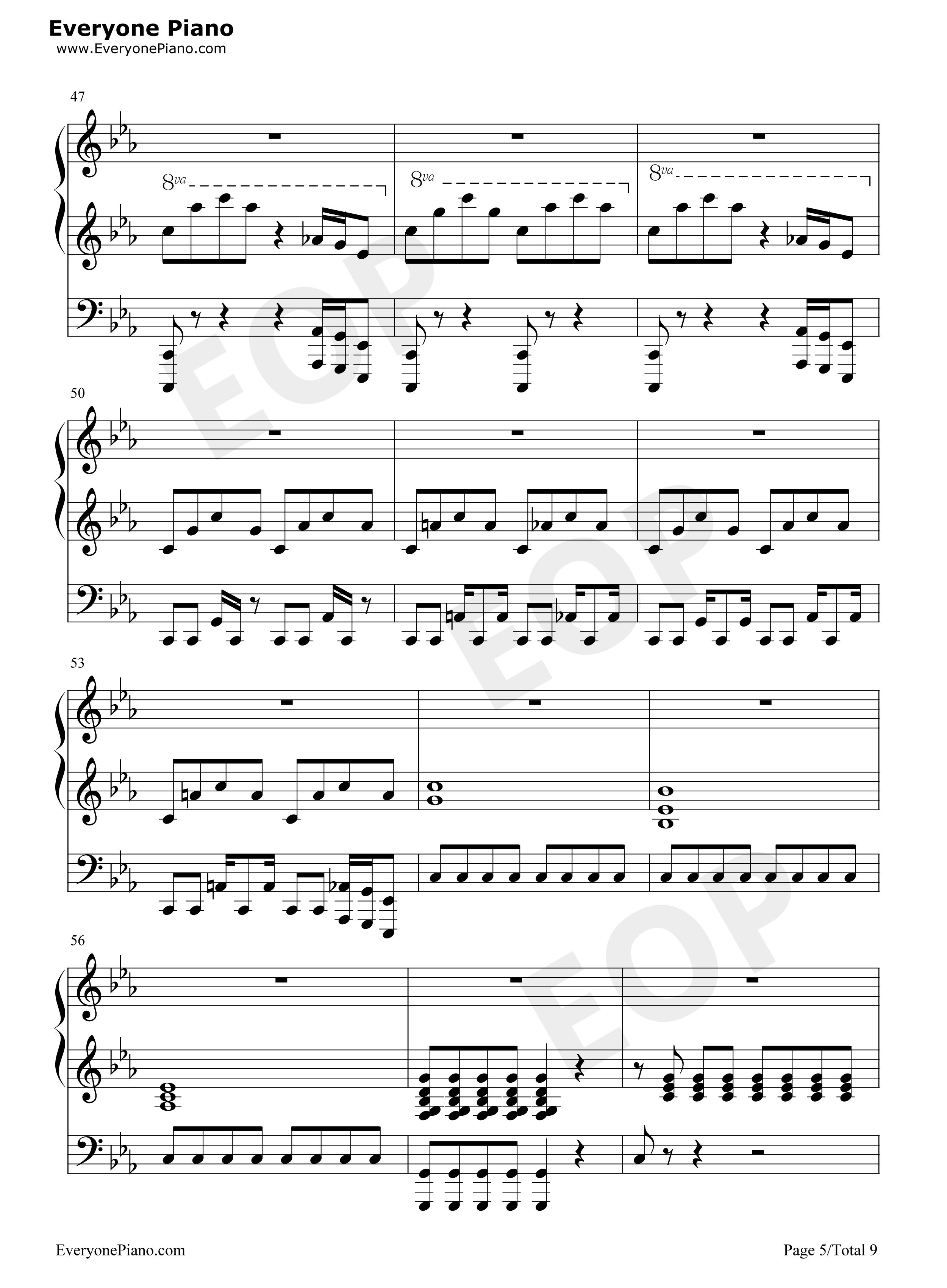 Right_Hand_Man钢琴谱_Lin_Manuel_Miranda
