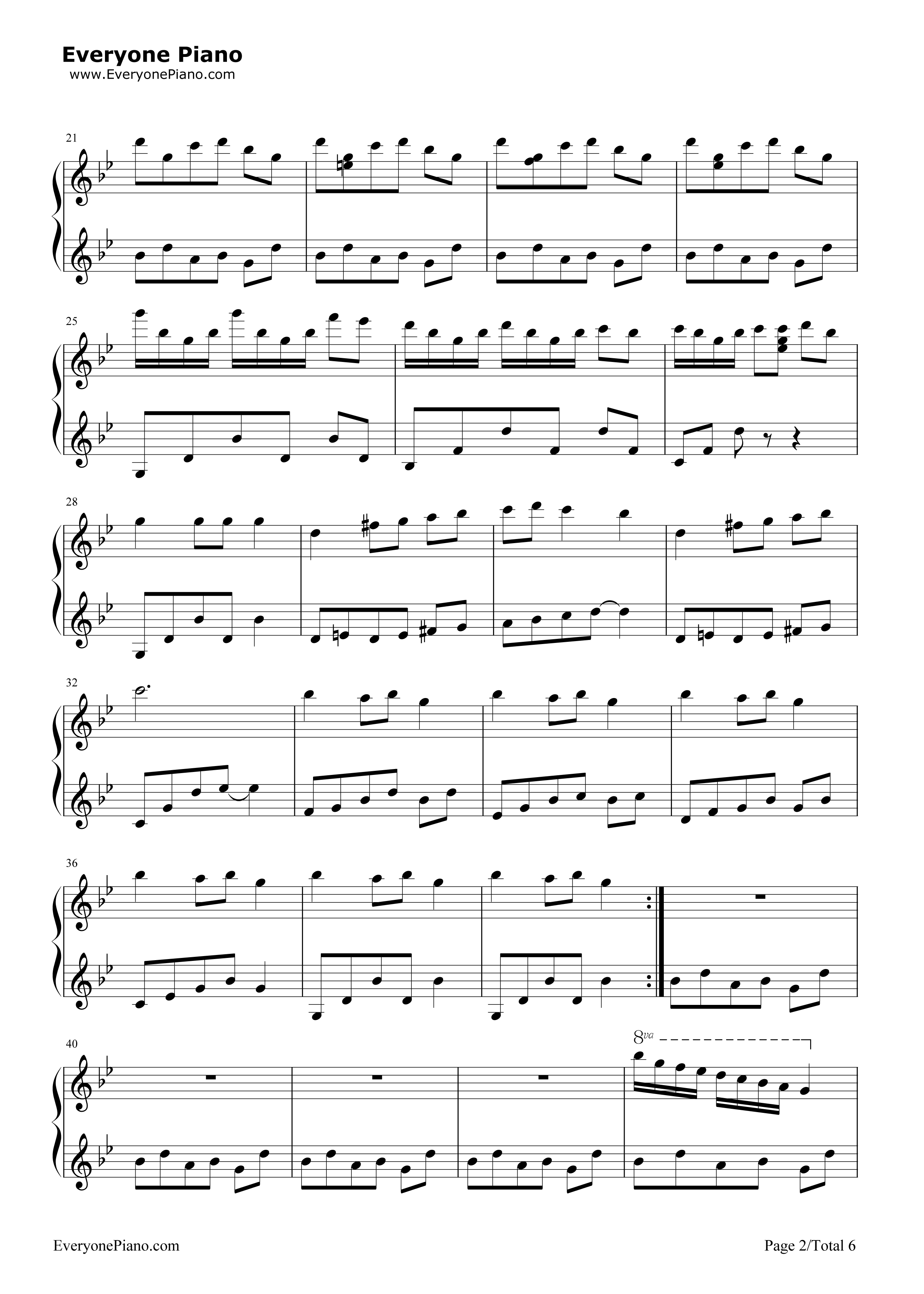 Carol_Of_The_Bells（钟声颂歌）钢琴谱_Mykola_Leontovych