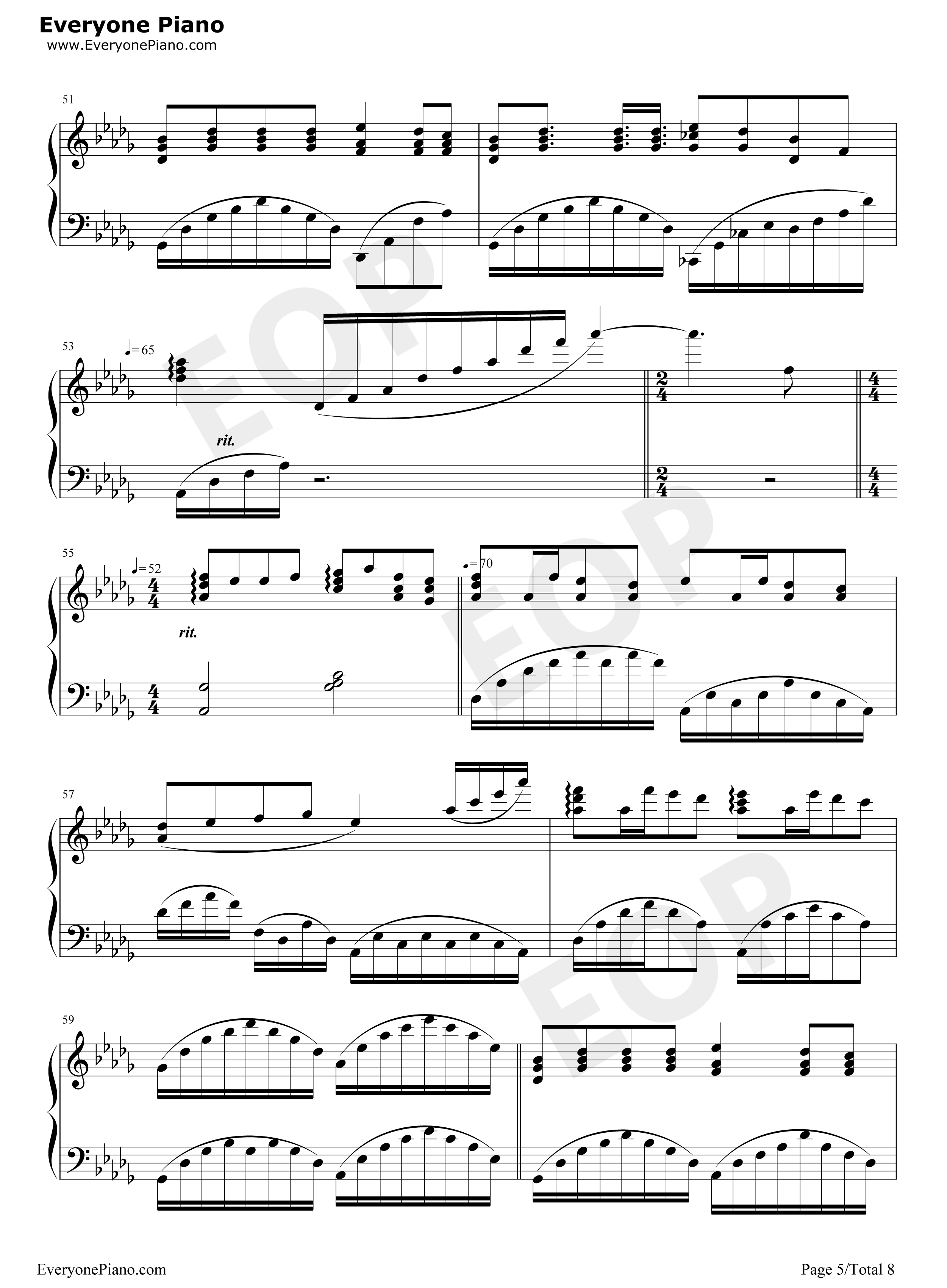 The_Music_of_the_Night钢琴谱_Andrew_Lloyd_Webber__安德鲁·劳埃德·韦伯