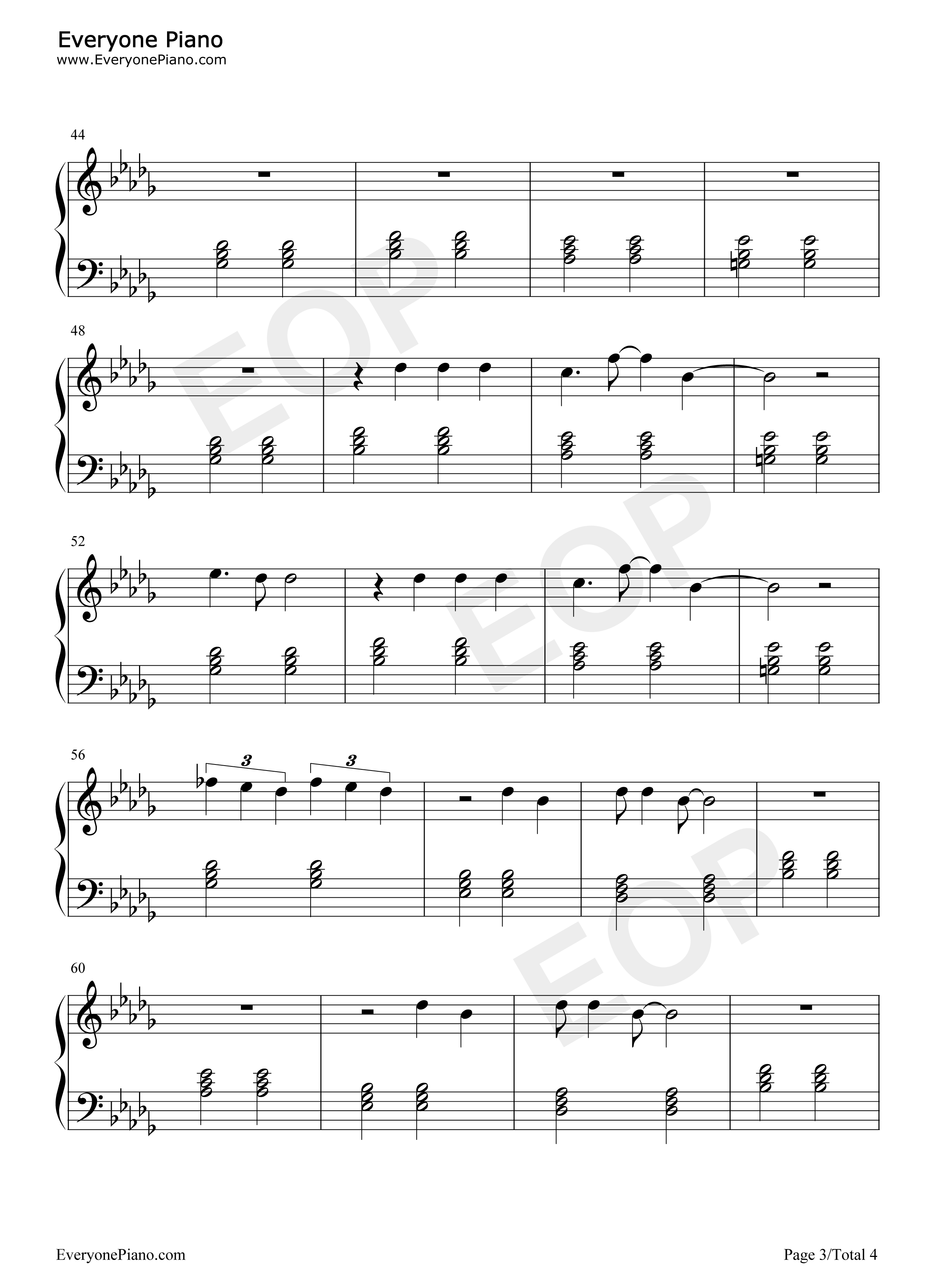 Heaven钢琴谱_Depeche_Mode