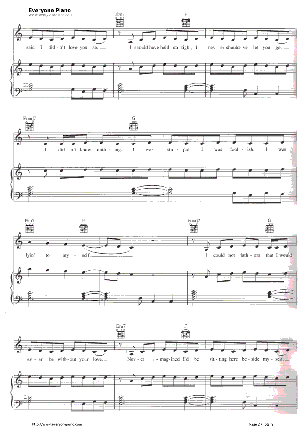 We_Belong_Together钢琴谱_Mariah_Carey