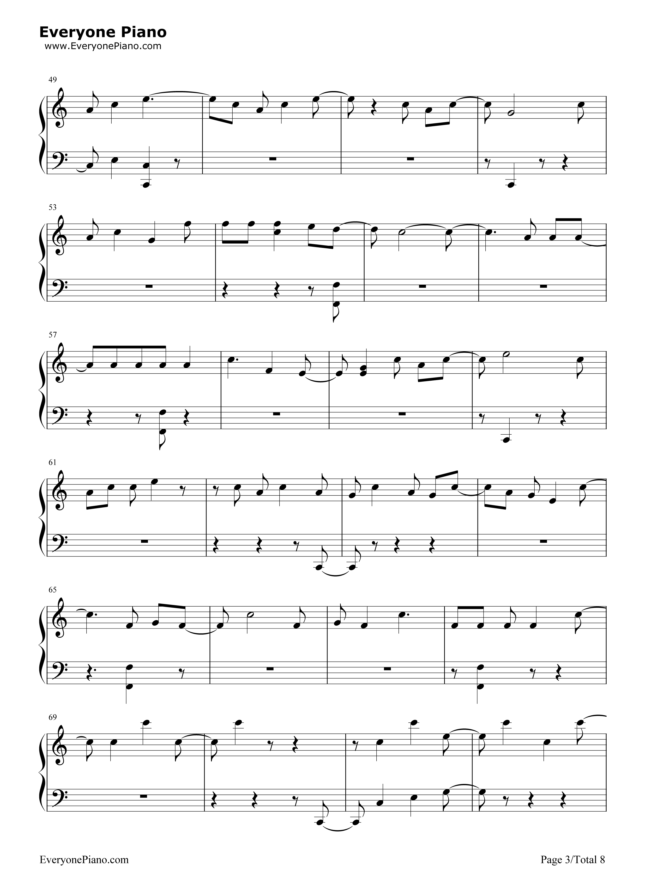 Thunder钢琴谱_Imagine_Dragons