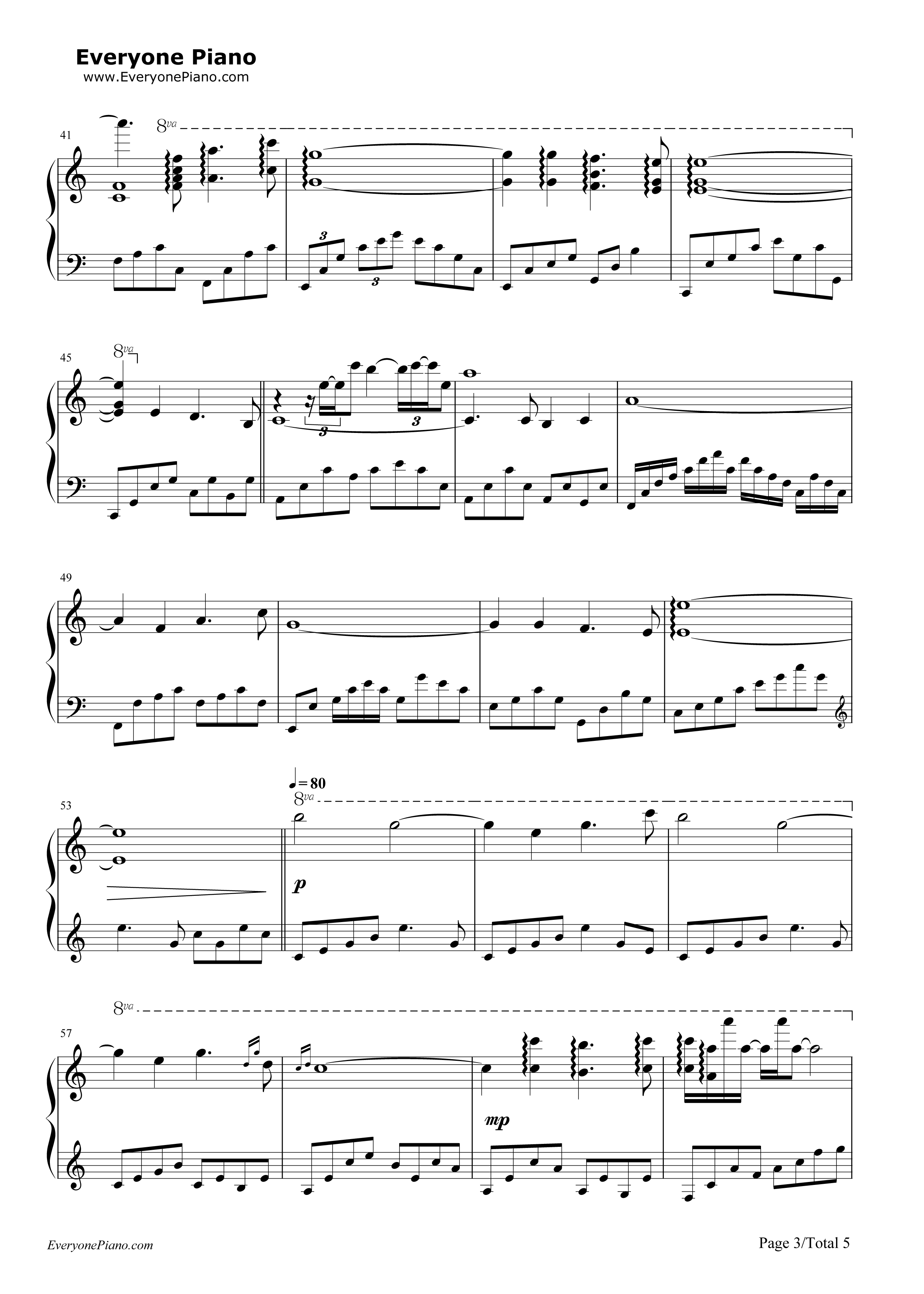 Gracefully钢琴谱_Giovanni_Marradi(乔瓦尼)