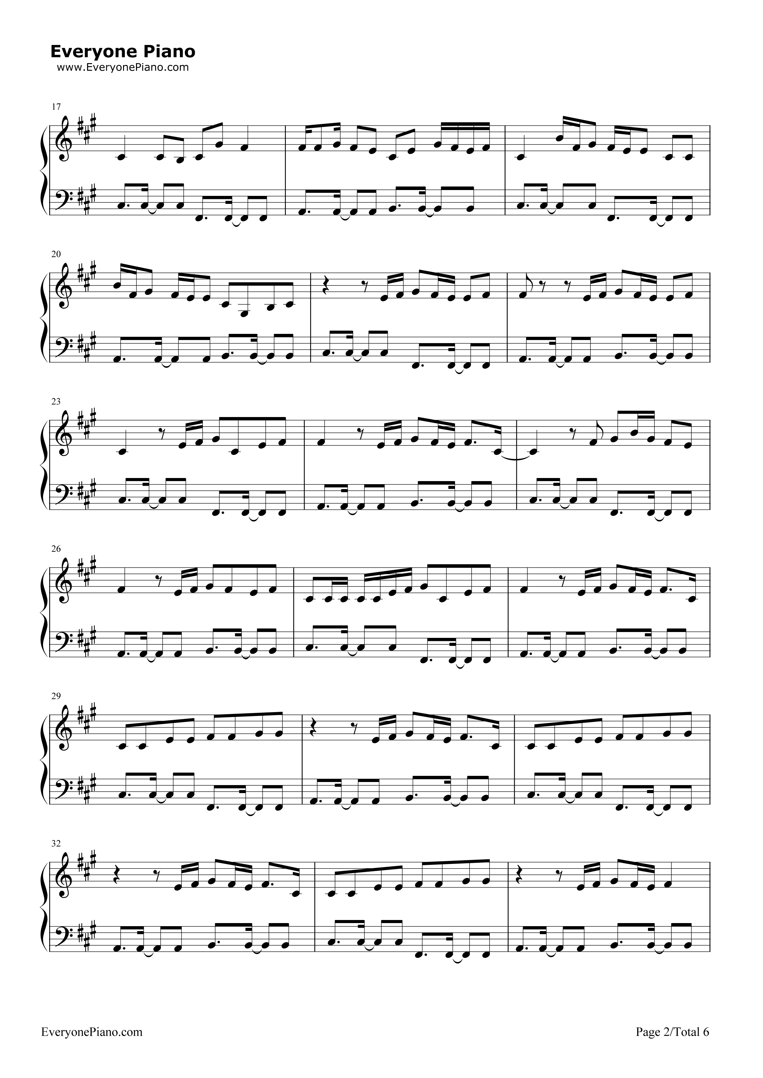 Shape_of_You钢琴谱_Ed_Sheeran