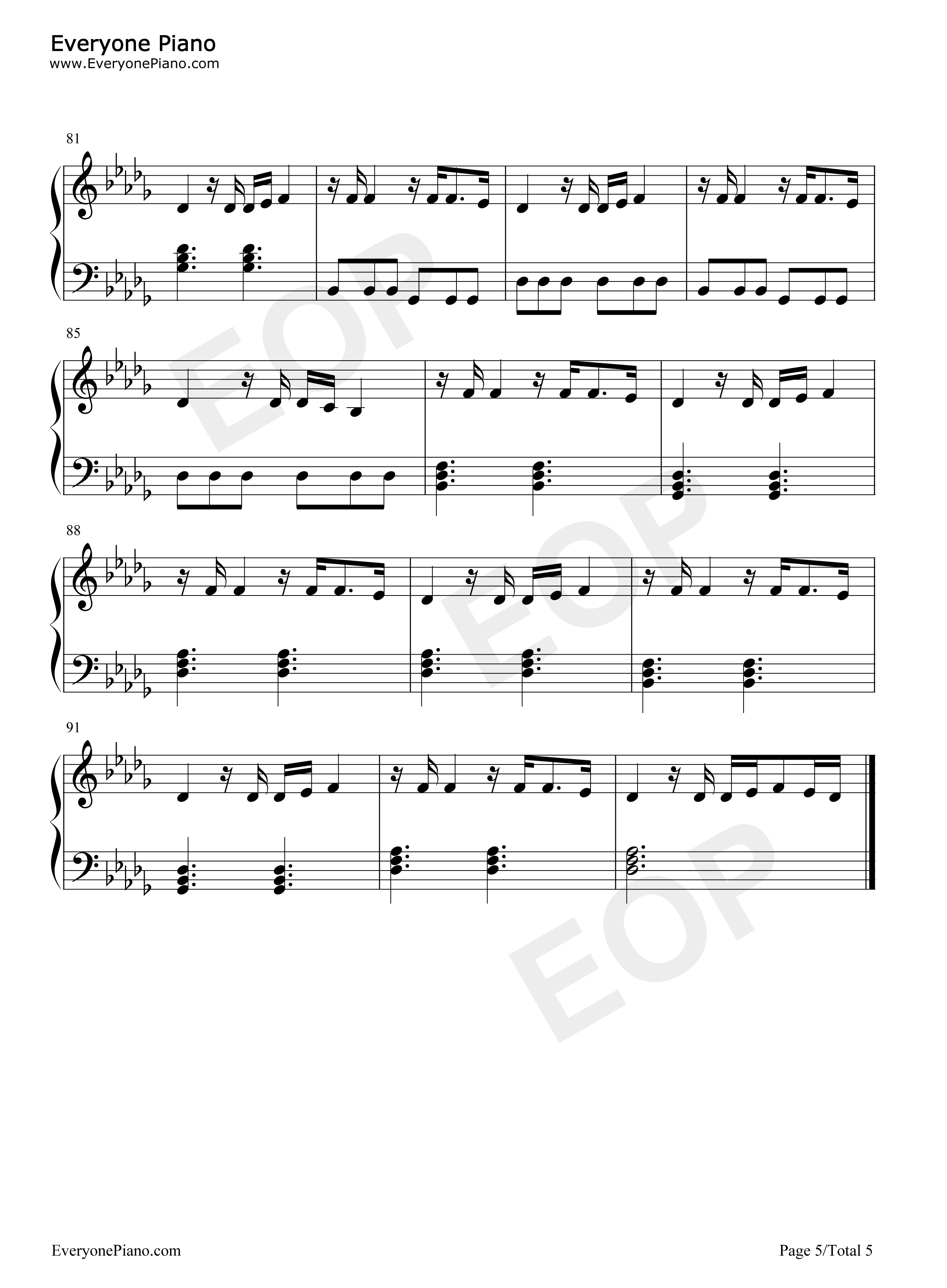Give_Me_Love钢琴谱_Ed_Sheeran