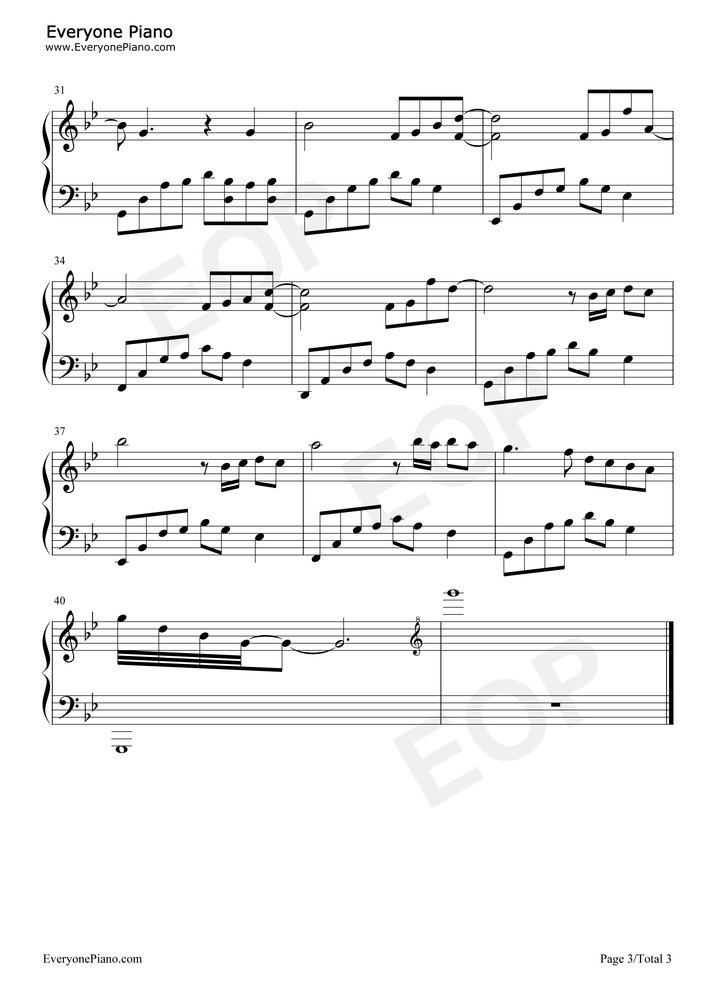 夜的钢琴曲_29钢琴谱_石进