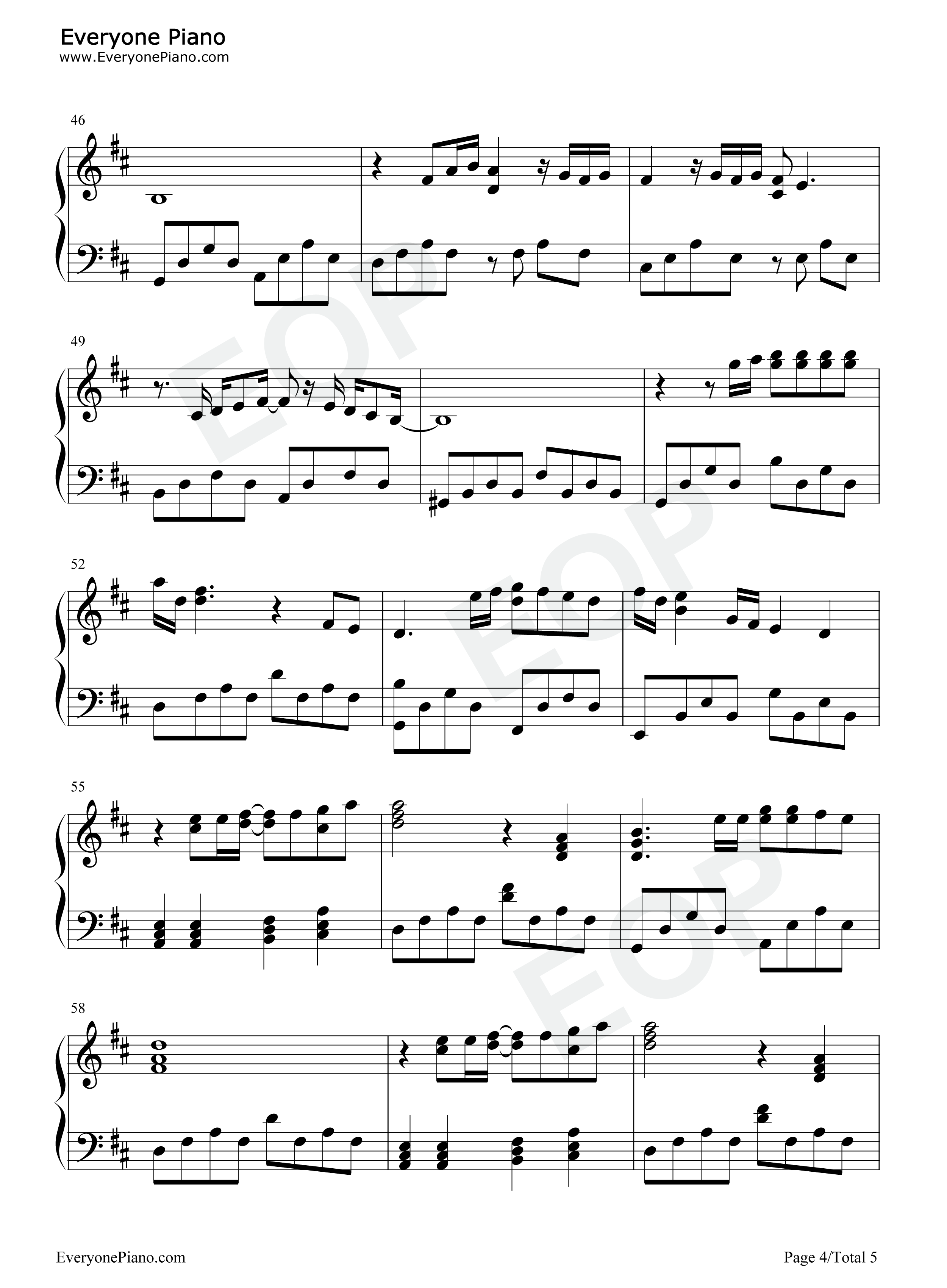Always_on_My_Mind钢琴谱_Elvis_Presley