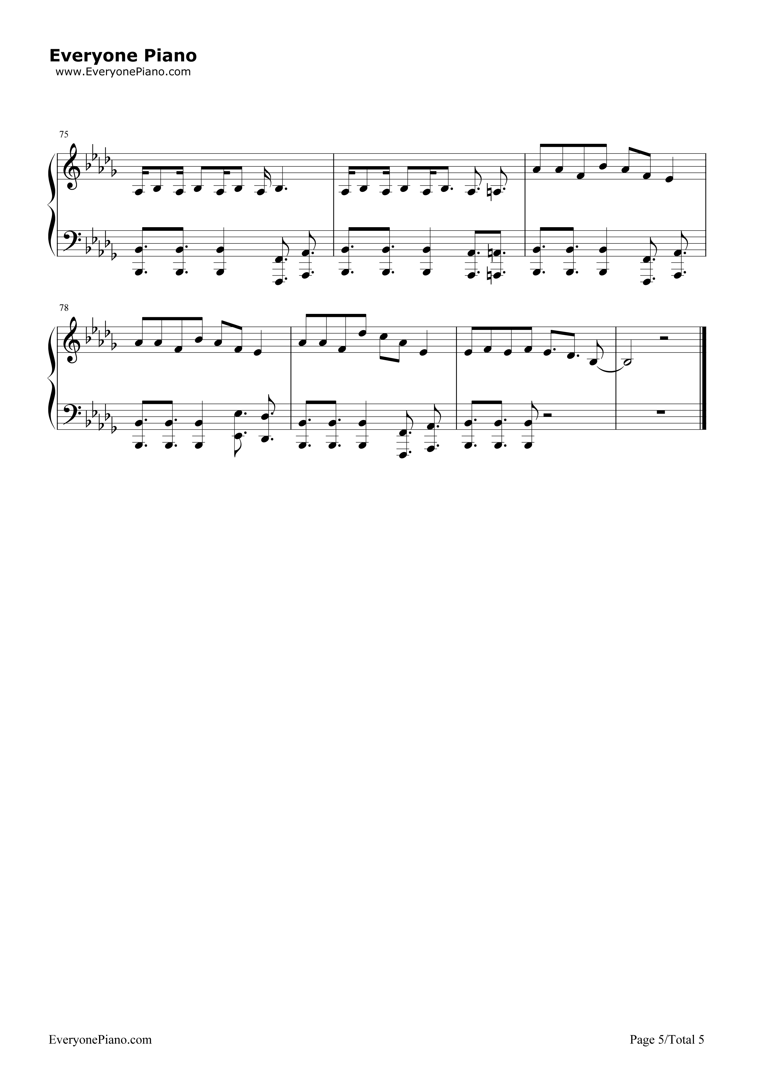 Victorious钢琴谱_Panic_at_the_Disco