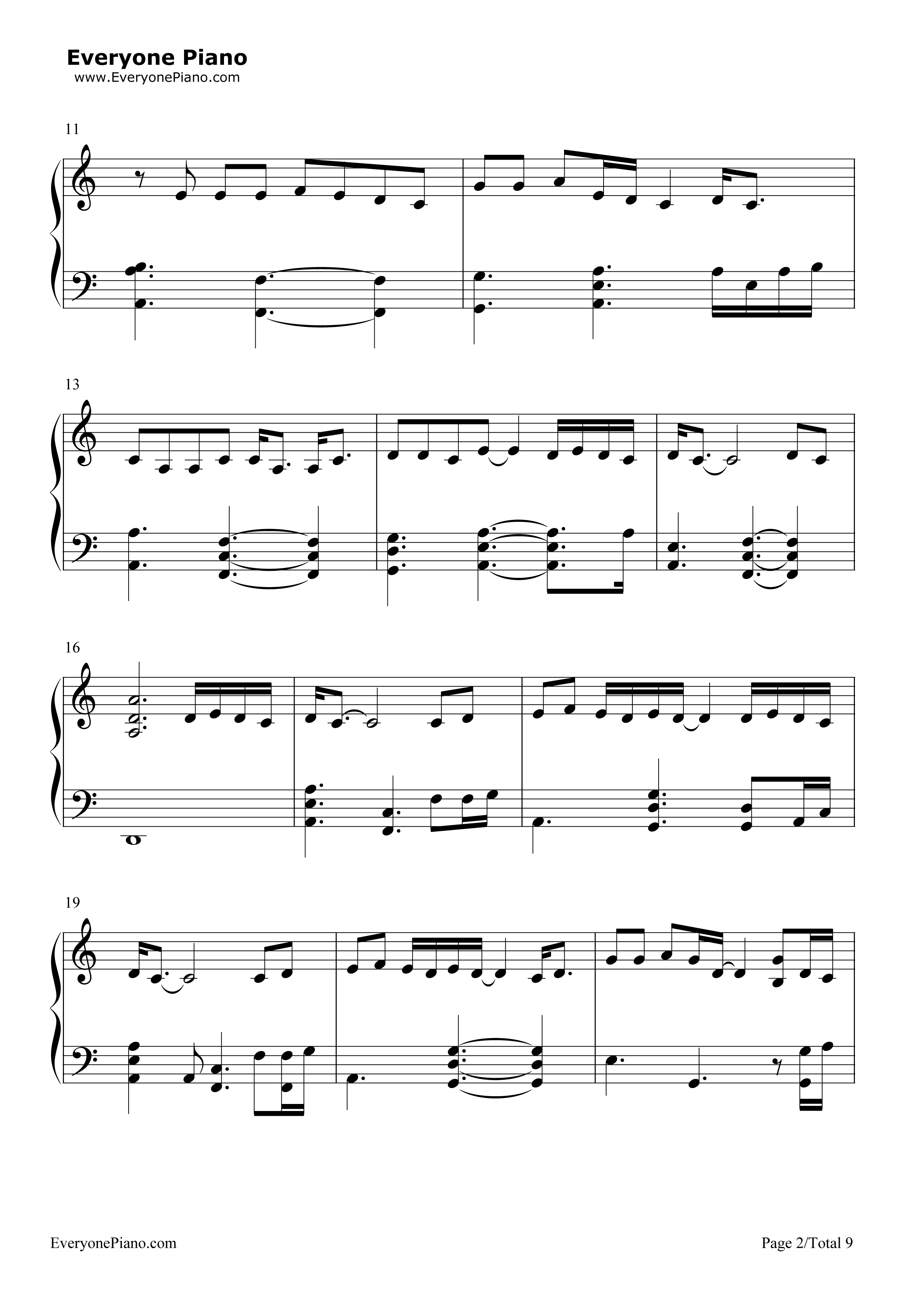 Listen_To_Your_Heart（倾听你的心声）钢琴谱_Roxette