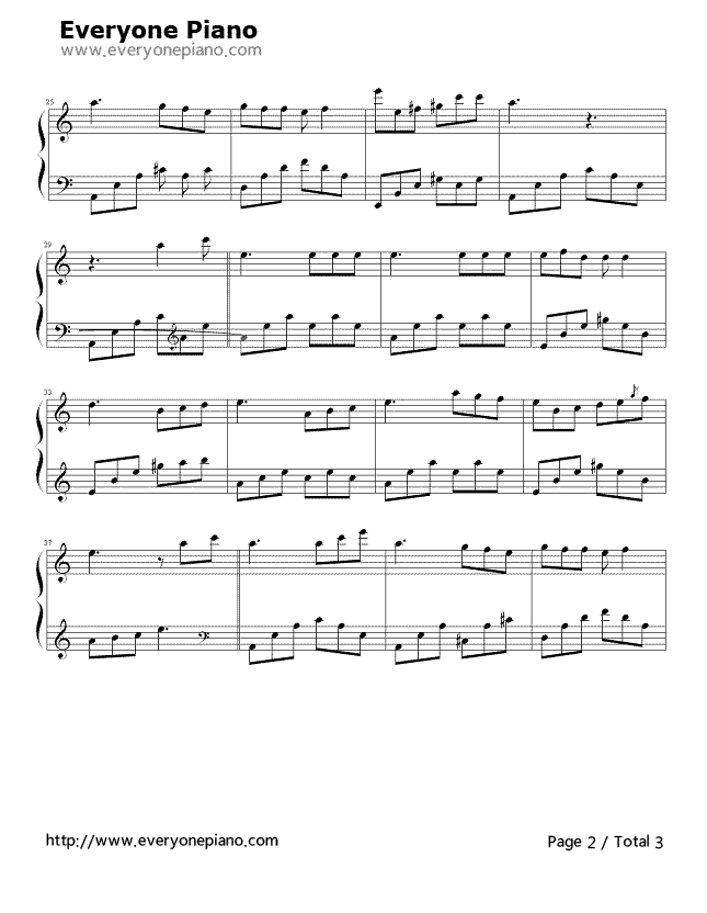 怀念的山谷钢琴谱_理查德·克莱德曼__Richard_Clayderman