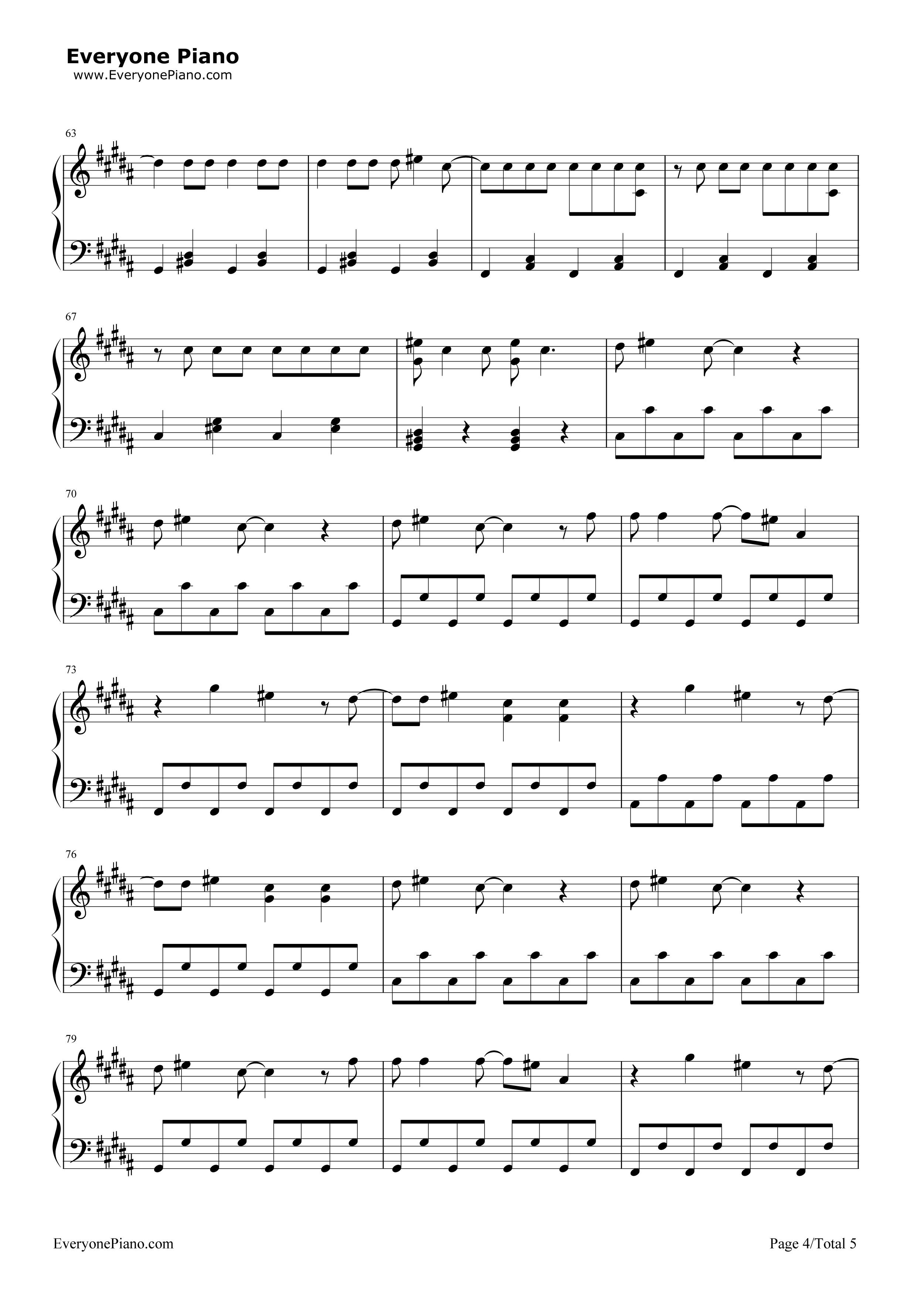 Sweeter_Than_Fiction钢琴谱_Taylor_Swift