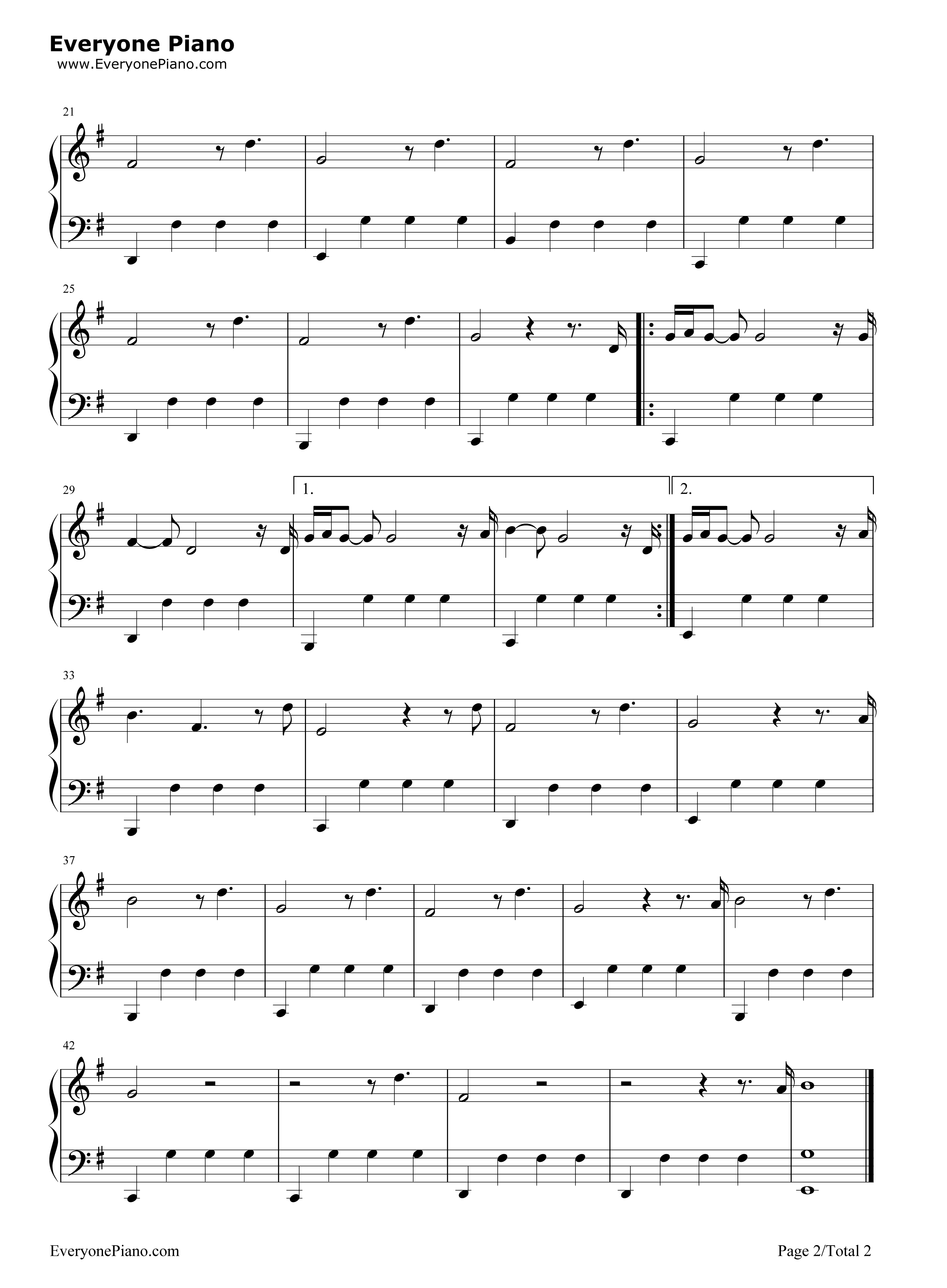 Write_Me_A_Letter钢琴谱_Endless_Melancholy
