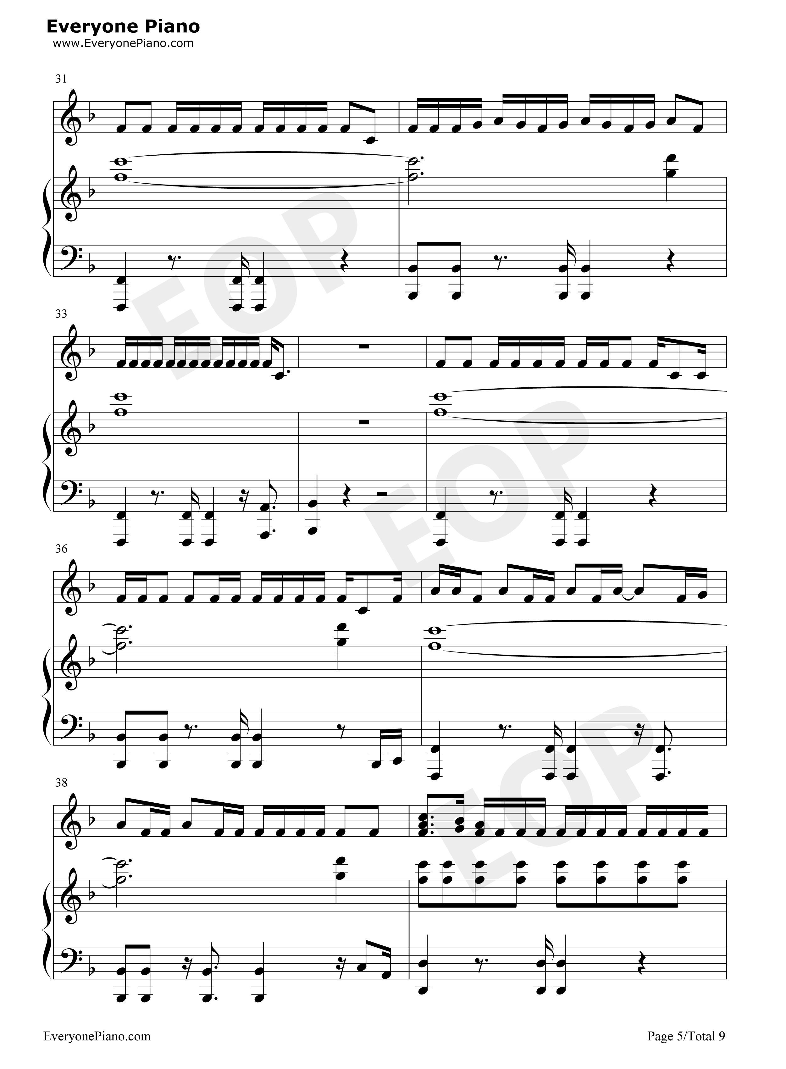 Helpless钢琴谱_Lin_Manuel_Miranda